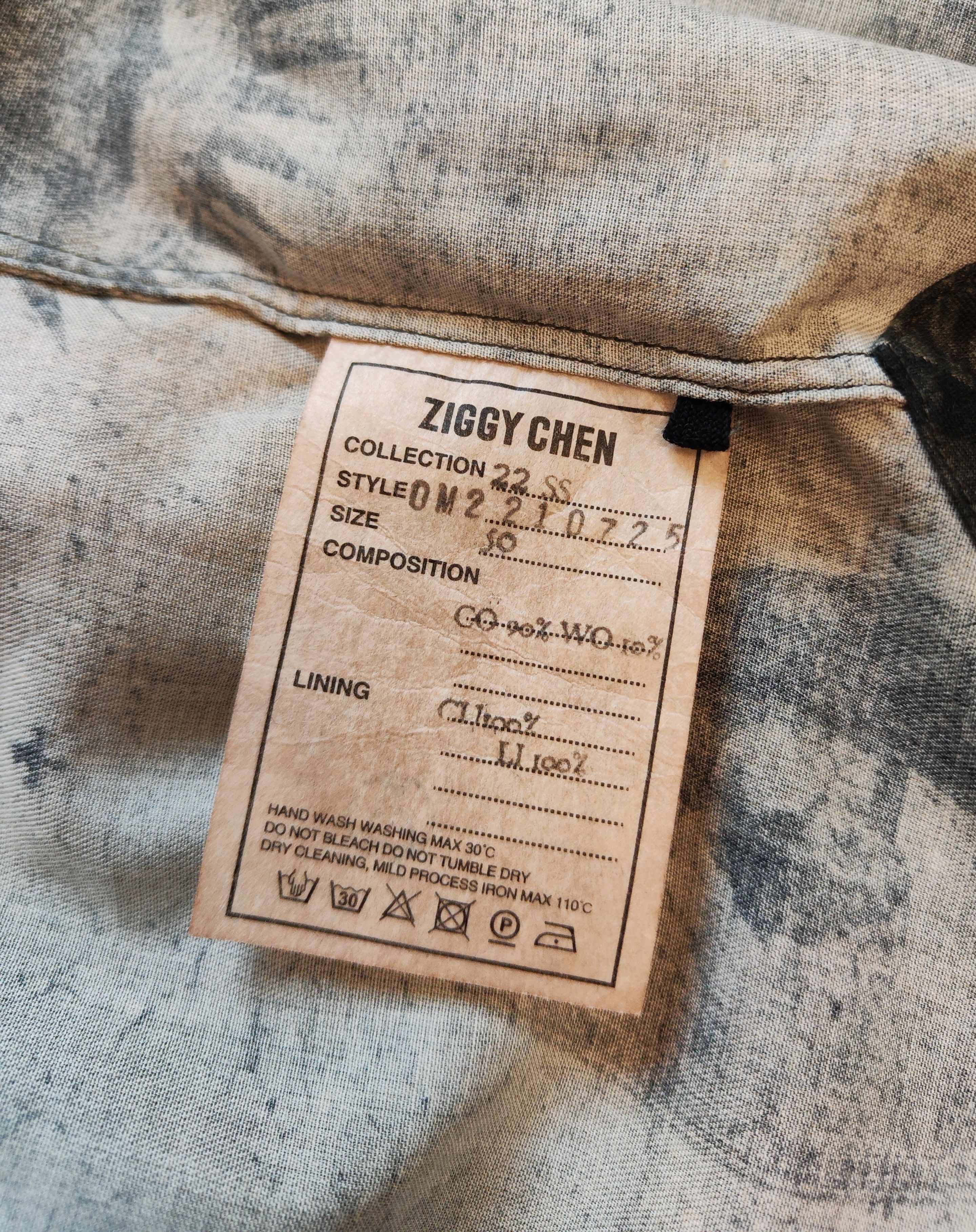 Ziggy Chen 22SS printed shirt.Like Geoffrey B. Small or Elena Dawson Size US M / EU 48-50 / 2 - 8 Thumbnail