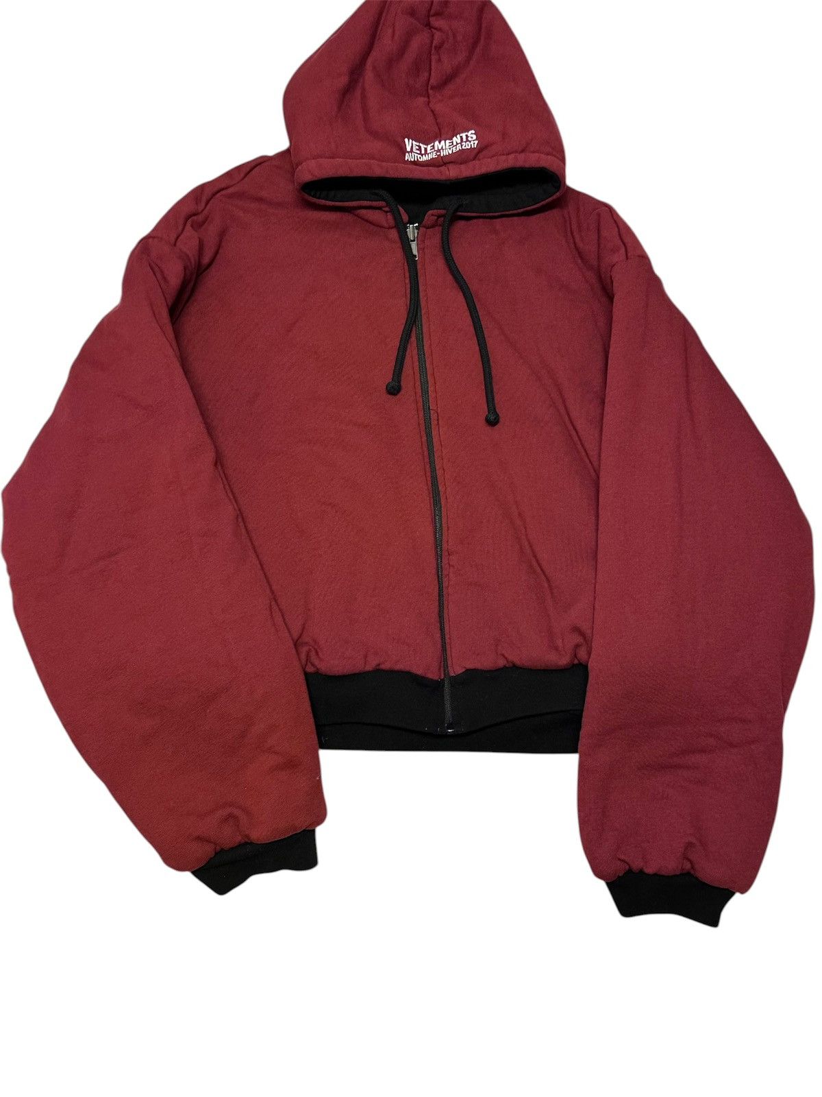 Vetements Vetements TFD/Gun Club Reversible Bomber Total Darkness Size US XS / EU 42 / 0 - 4 Thumbnail