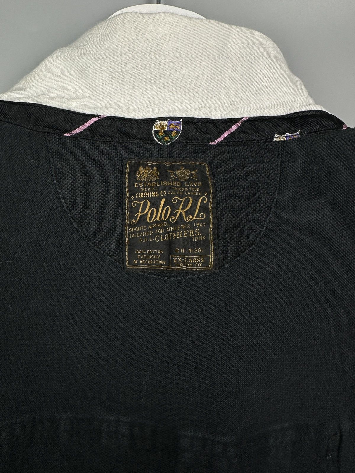 Polo Ralph Lauren Ralph Lauren Big Logo Polo T Shirt Rugby Chief Keef USA Bear Size US XL / EU 56 / 4 - 8 Thumbnail