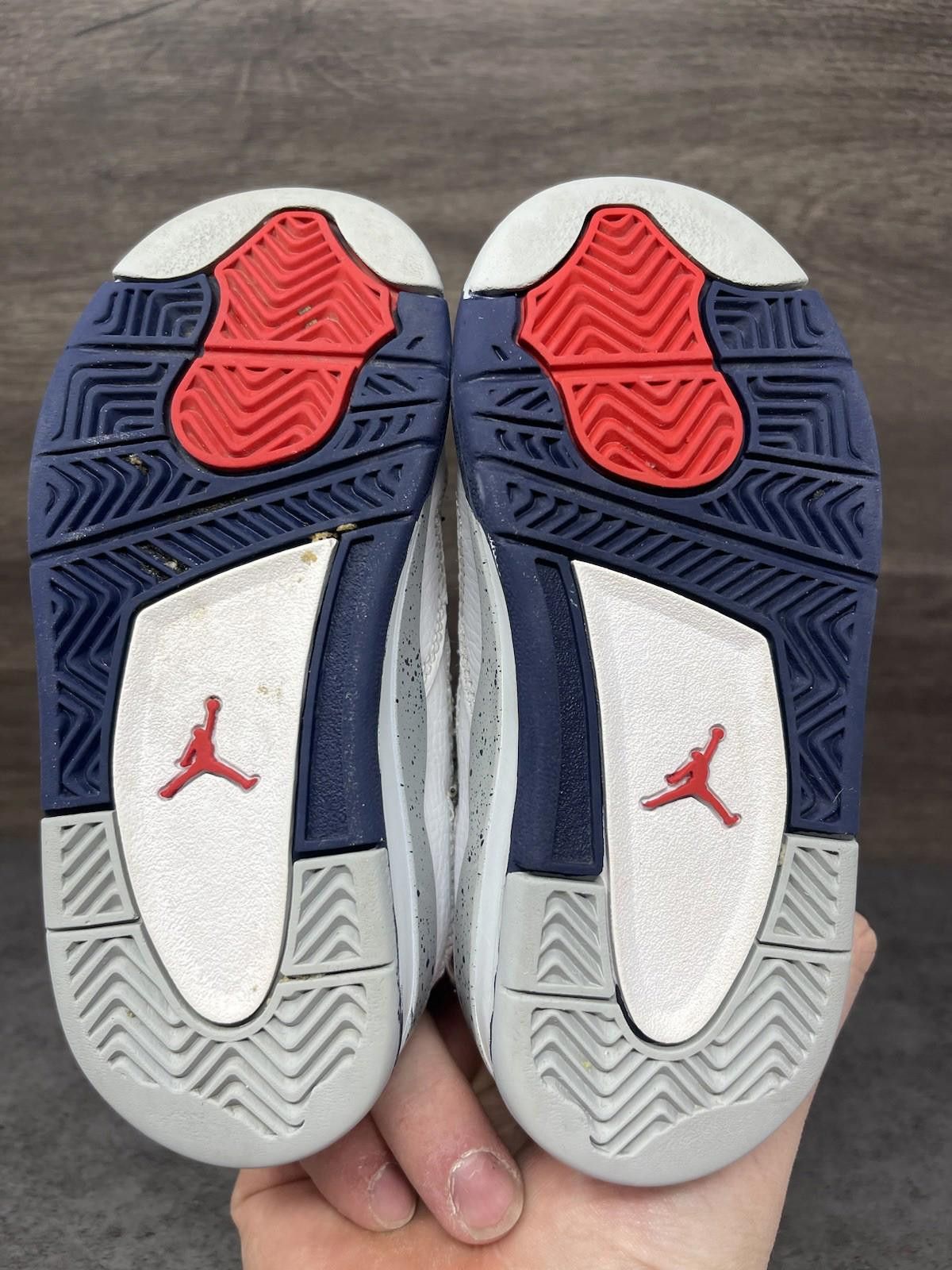 Jordan Brand Air Jordan 4 Midnight Navy Sneakers Kids Size 9C Size US 5 / EU 37 - 5 Thumbnail