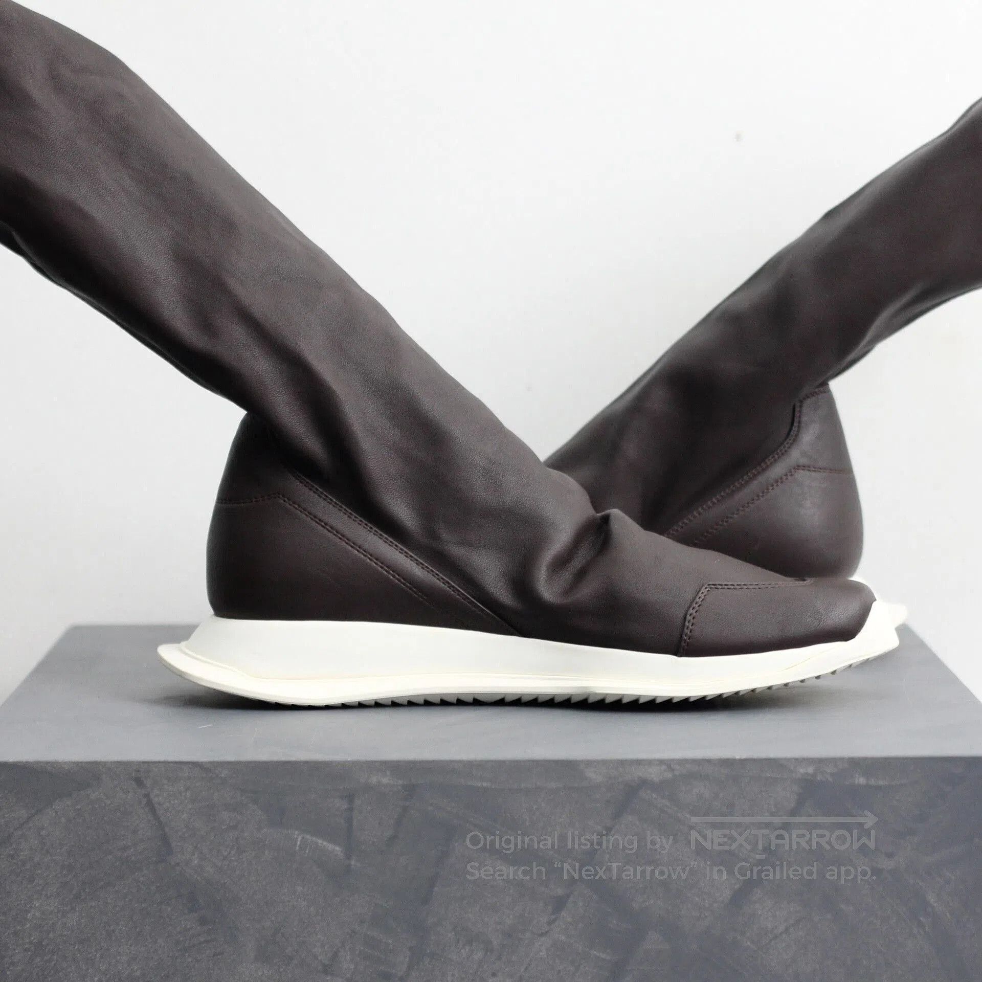 Rick Owens Rick Owens Leather Tank Boots. Size US 7 / EU 40 - 5 Thumbnail