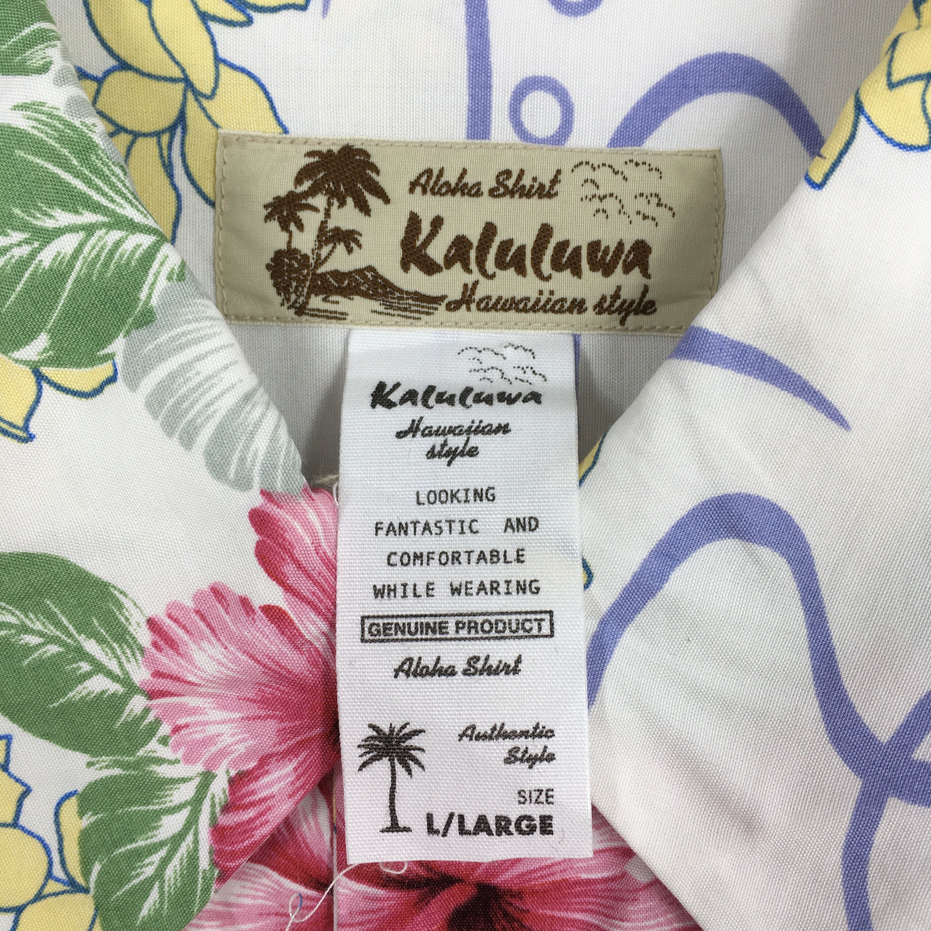 Life's a Beach Vintage Kaluluwa Hawaii Kamehameha Aloha Floral Shirt Large Size US L / EU 52-54 / 3 - 5 Thumbnail
