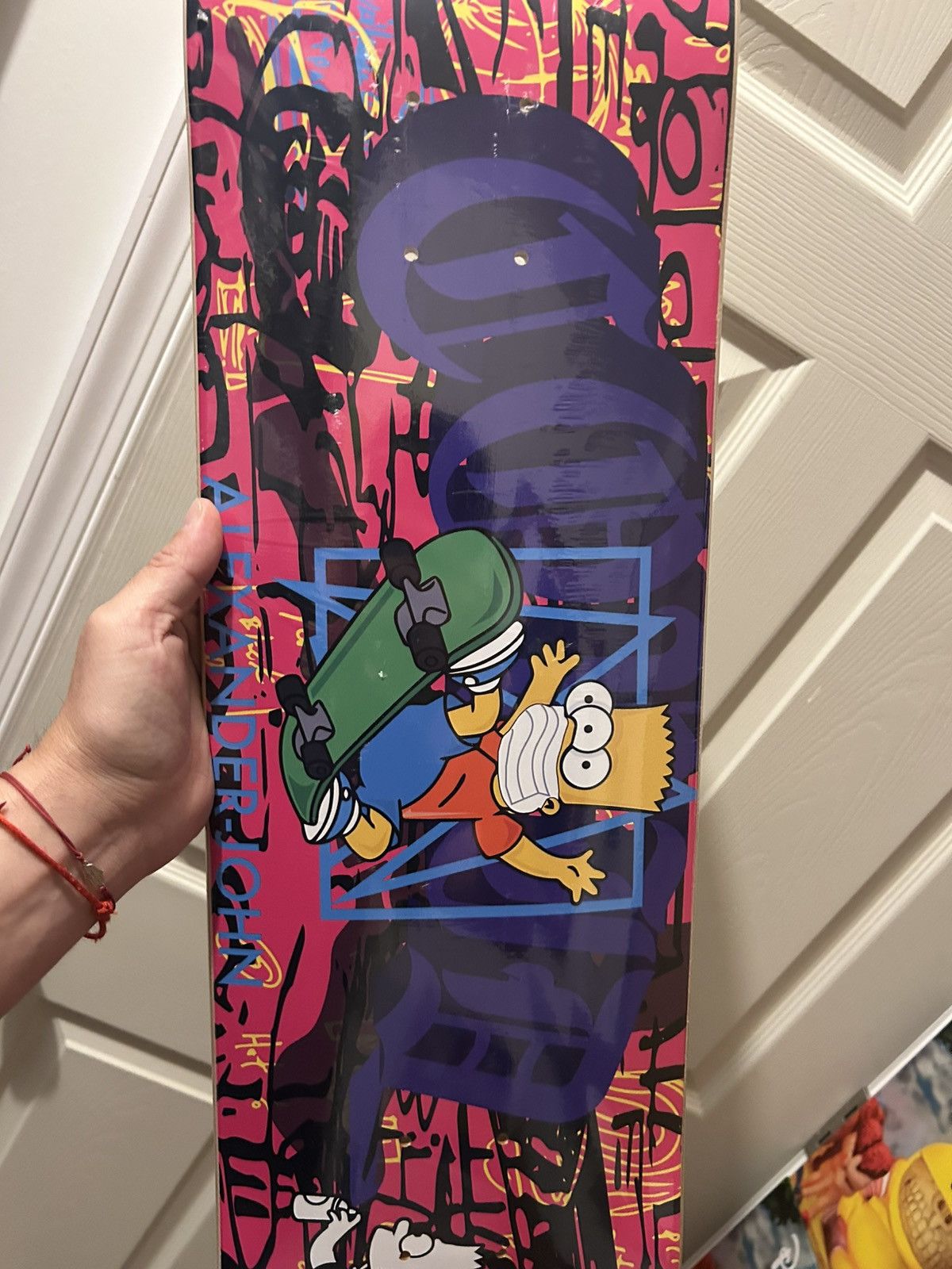 The Simpsons Simpsons Alexander John skate deck Size ONE SIZE - 2 Thumbnail