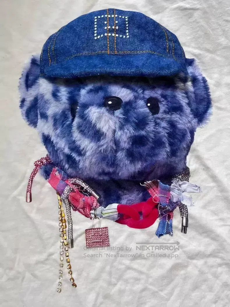 Acne Studios Acne Studios Face Expression Teddy Bear Printed Crewneck S Size US M / EU 48-50 / 2 - 3 Thumbnail