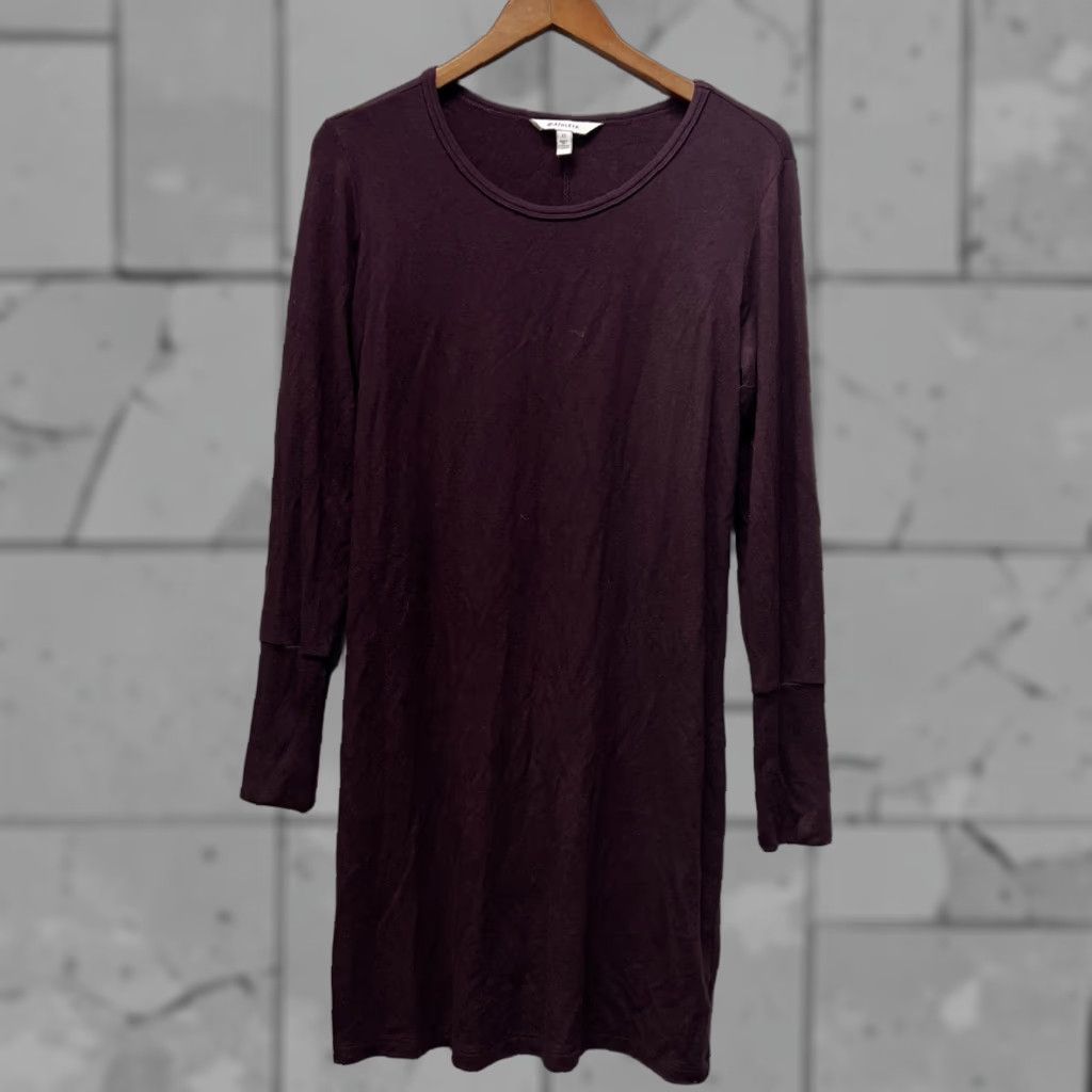 Athleta Athleta Sweater Dress Womens XS Bergundy Modal Spandex Blend Size XS / US 0-2 / IT 36-38 - 1 Thumbnail