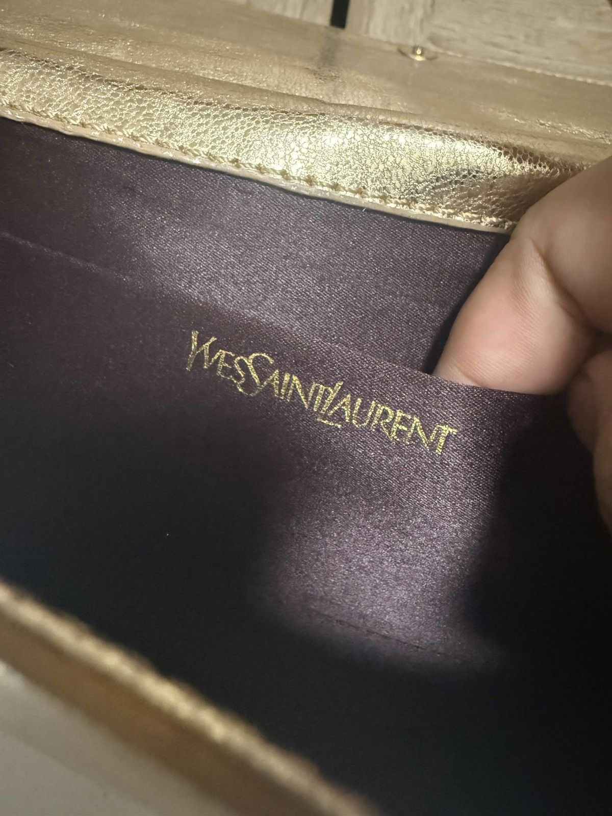 Yves Saint Laurent YSL Belle De Jour Flap Clutch Size ONE SIZE - 8 Thumbnail