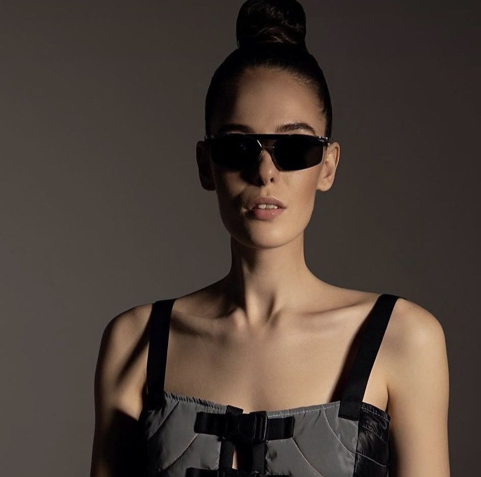 Dior Dior Psychodelic Sunglasses Black/Silver (84JIR) Size ONE SIZE - 10 Thumbnail