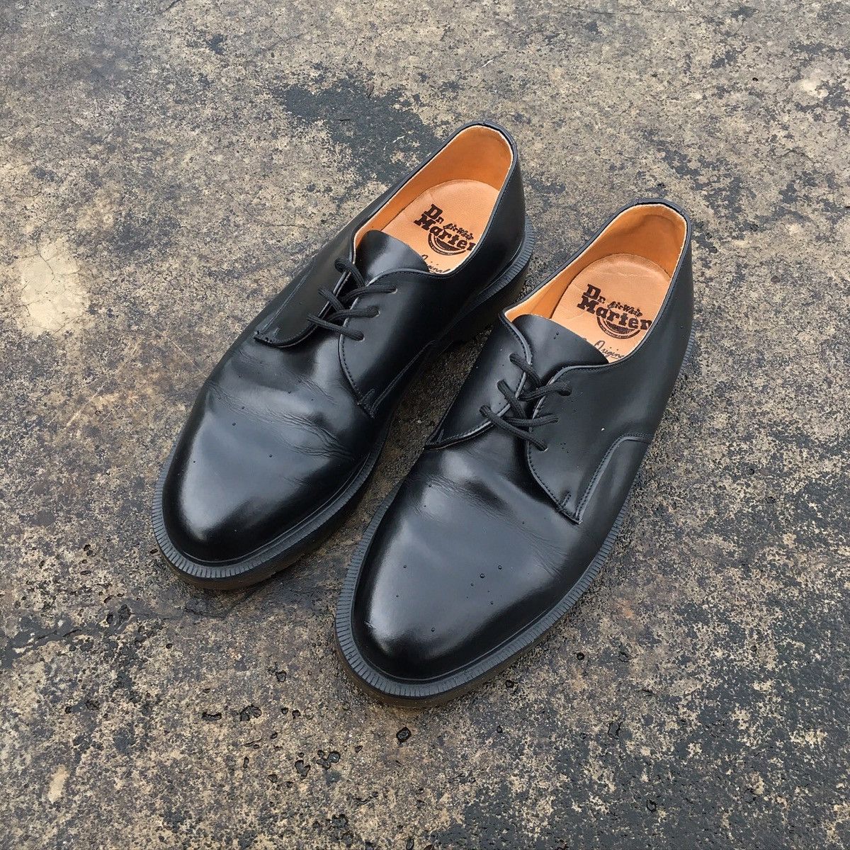 Dr. Martens 💥SOLD💥 Dr Martens MIE Vintage 1461 Black Size US 6 / EU 39 - 3 Thumbnail