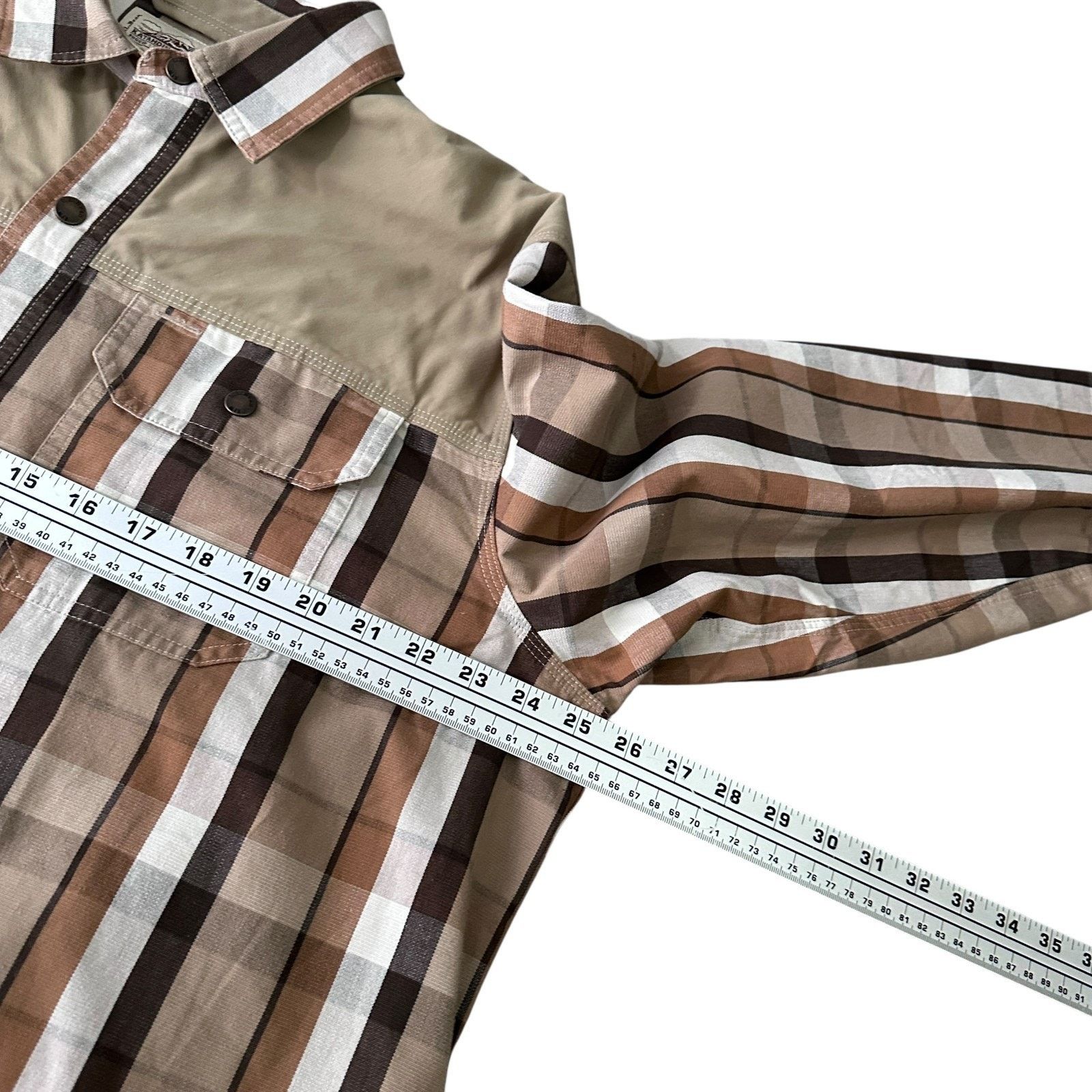 L.L. Bean LL Bean Katahdin Iron Works Shirt Men’s Large Brown Cotton Size US L / EU 52-54 / 3 - 8 Thumbnail