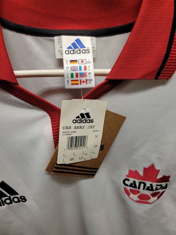 Adidas 1998-2000 CANADA AWAY JERSEY L Size US L / EU 52-54 / 3 - 2 Thumbnail