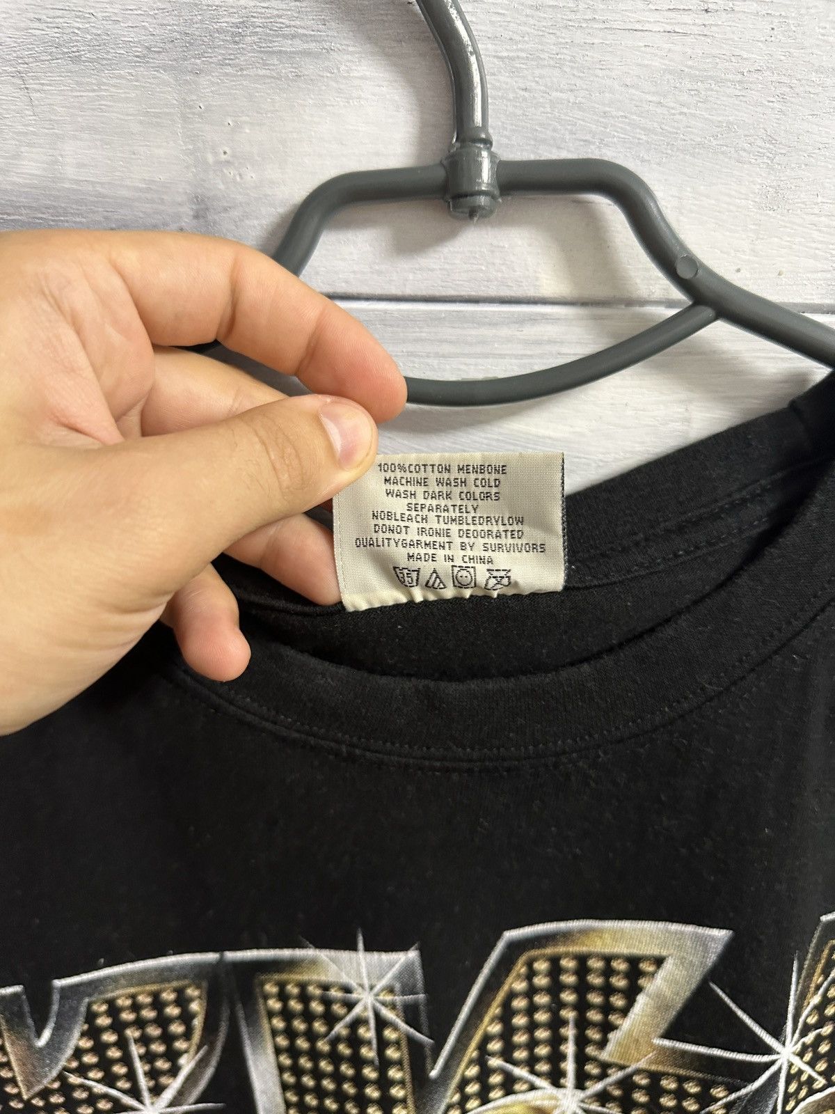 Band Tees Rare Vintage T-Shirt KISS Rock Band Y2K Size US L / EU 52-54 / 3 - 9 Thumbnail