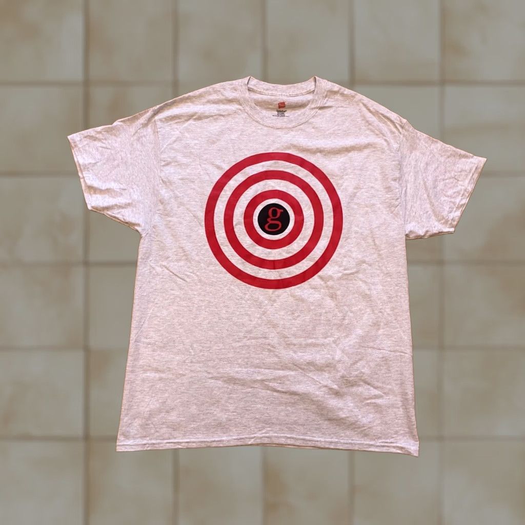 Brooks Garth Brooks World Tour BULLSEYE T Shirt Mens XL Gray Front & Back Print Hanes Comfort Soft Short Sleeve Cotton T-Shirt Music Vintage: No Size US XL / EU 56 / 4 - 1 Thumbnail