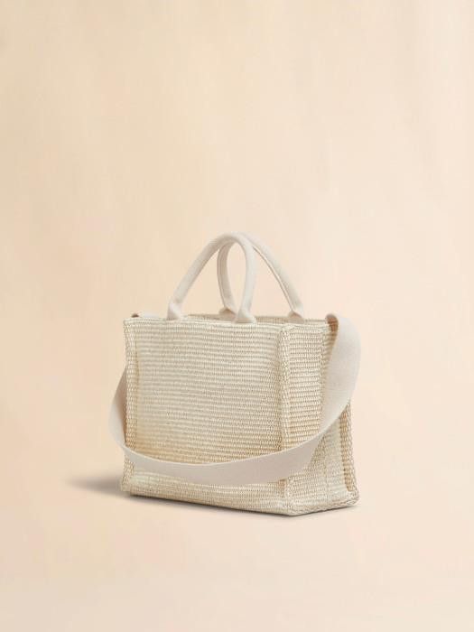 Marni o1w1db10326 Size:OS/Small Raffia Tote Bag in Beige Size ONE SIZE - 2 Thumbnail
