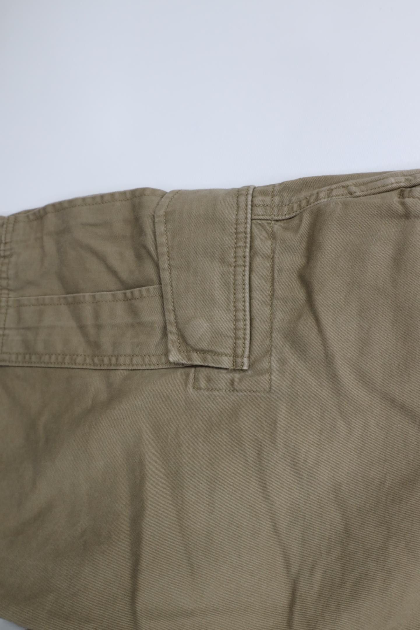 Lands' End Vintage 90s Y2K Lands End Heavyweight Surplus Cargo Shorts Size US 34 / EU 50 - 6 Thumbnail