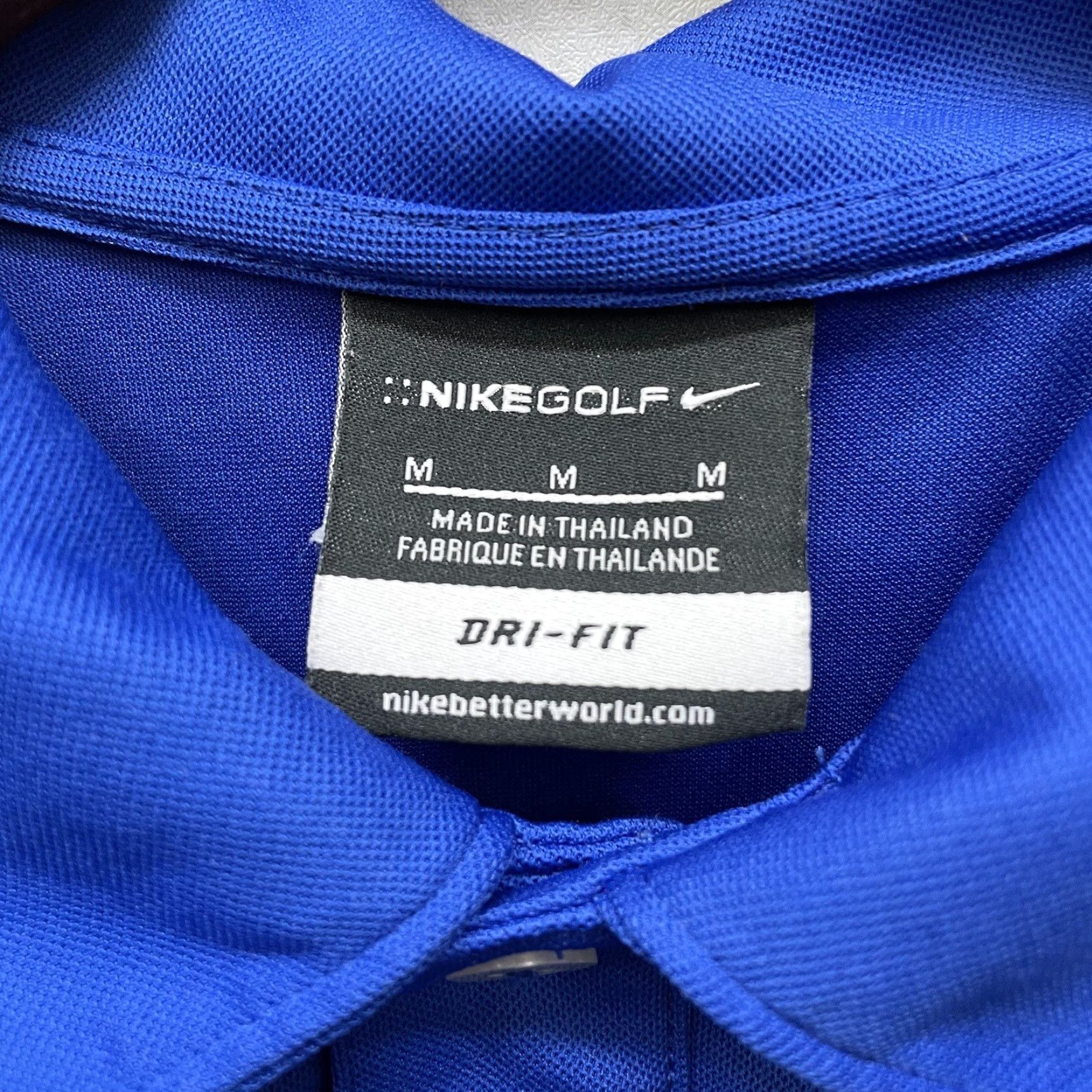 Nike Nike Golf Polo Shirt Mens Size M blue Dri-Fit Athletic Size US M / EU 48-50 / 2 - 4 Thumbnail