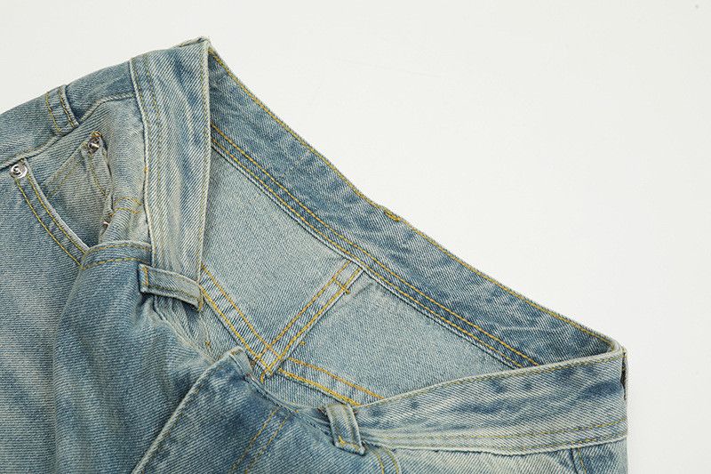 Vintage American high-street Vibe washed casual flared jeans Size US 32 / EU 48 - 4 Thumbnail