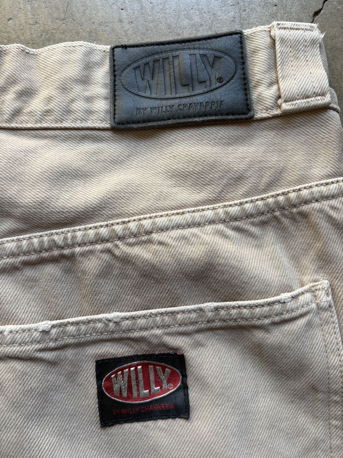 Willy Chavarria Willy Chavarria Wide Leg Carpenter Pants in Travertine - 34 Size US 34 / EU 50 - 7 Thumbnail