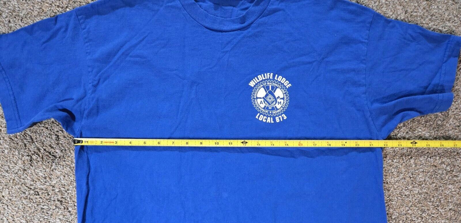 Designer Vintage Wildlife Lodge Local 873 Association Of Machinists Size US XL / EU 56 / 4 - 2 Thumbnail