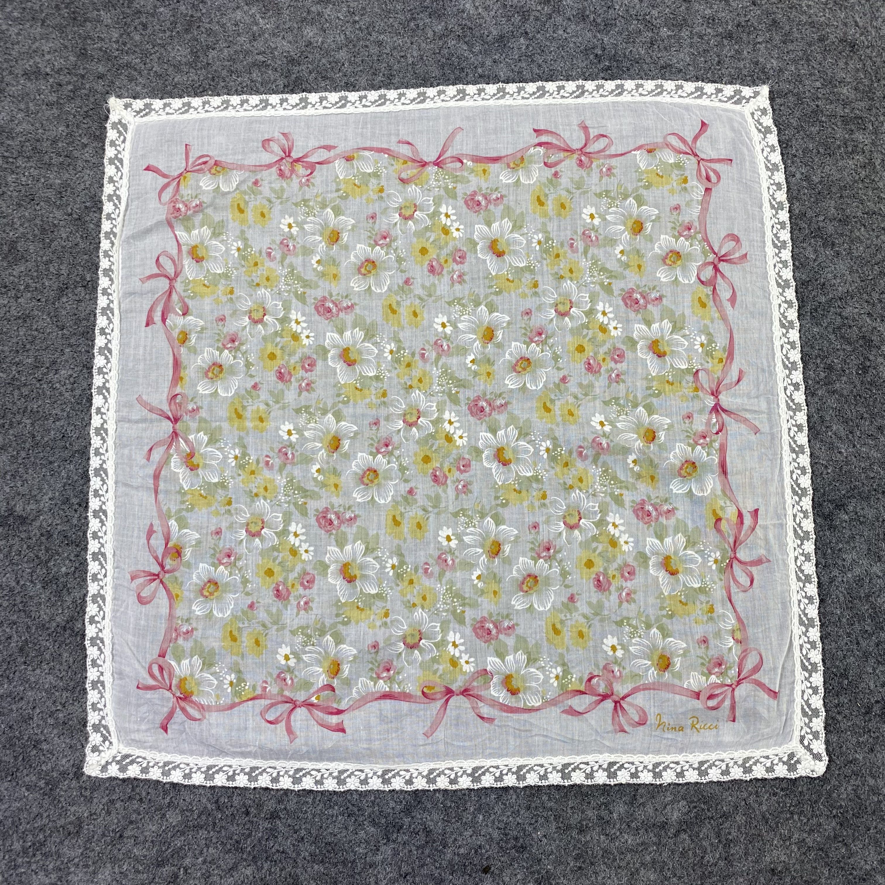 Nina Ricci Nina Ricci Handkerchief / Bandana / Neckerchief-B2304 Size ONE SIZE - 3 Thumbnail