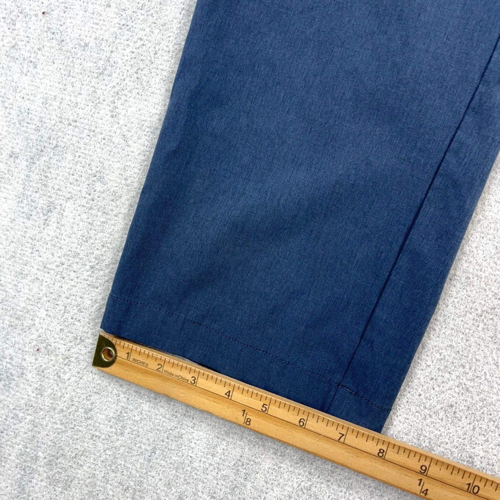 Vintage Kona Pants Adult 38x32 Navy Blue Performance Wicking Straight Leg Mens Size US 38 / EU 54 - 5 Thumbnail