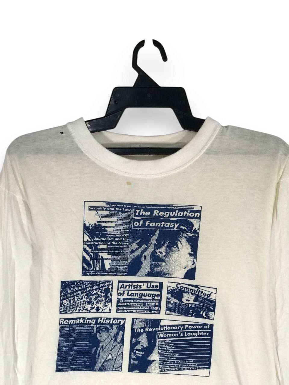 Barbara Kruger × Vintage Vintage art The Nicaragua Media Project Museum Size US L / EU 52-54 / 3 - 2 Thumbnail