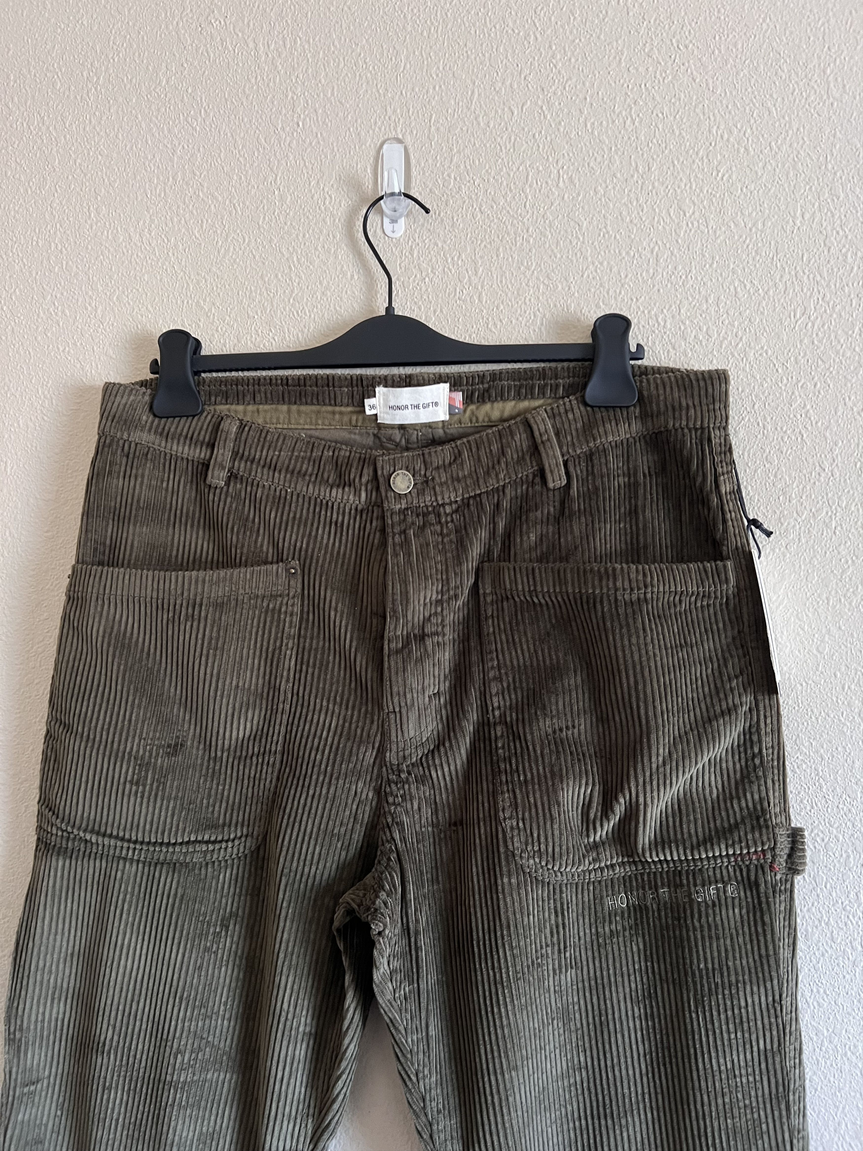 Honor the Gift Honor the Gift Corduroy Carpenter Pants Brown Size US 36 / EU 52 - 2 Thumbnail