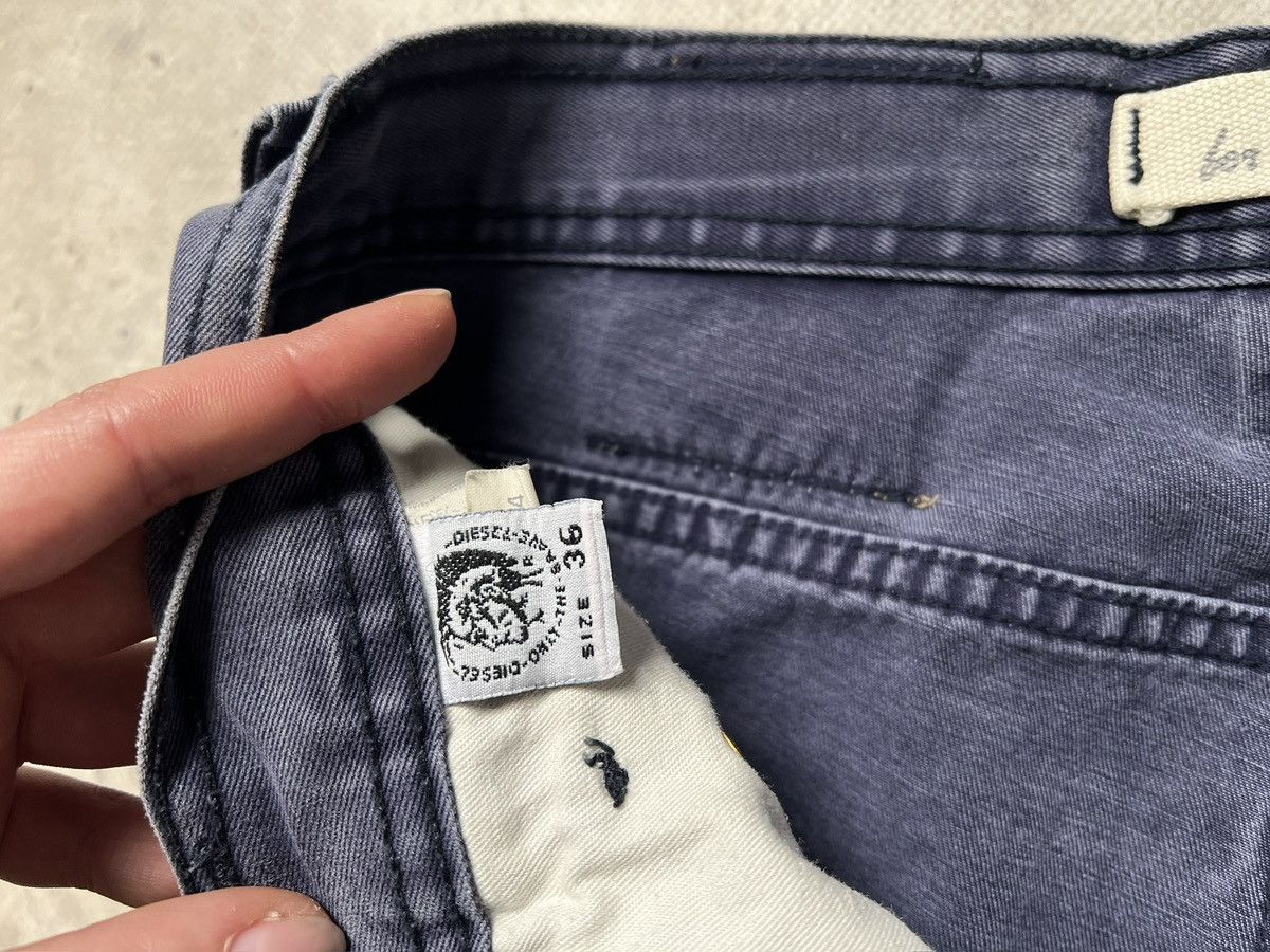 Diesel Washed blue Diesel baggy retro jeans pants y2k Size US 35 - 7 Thumbnail