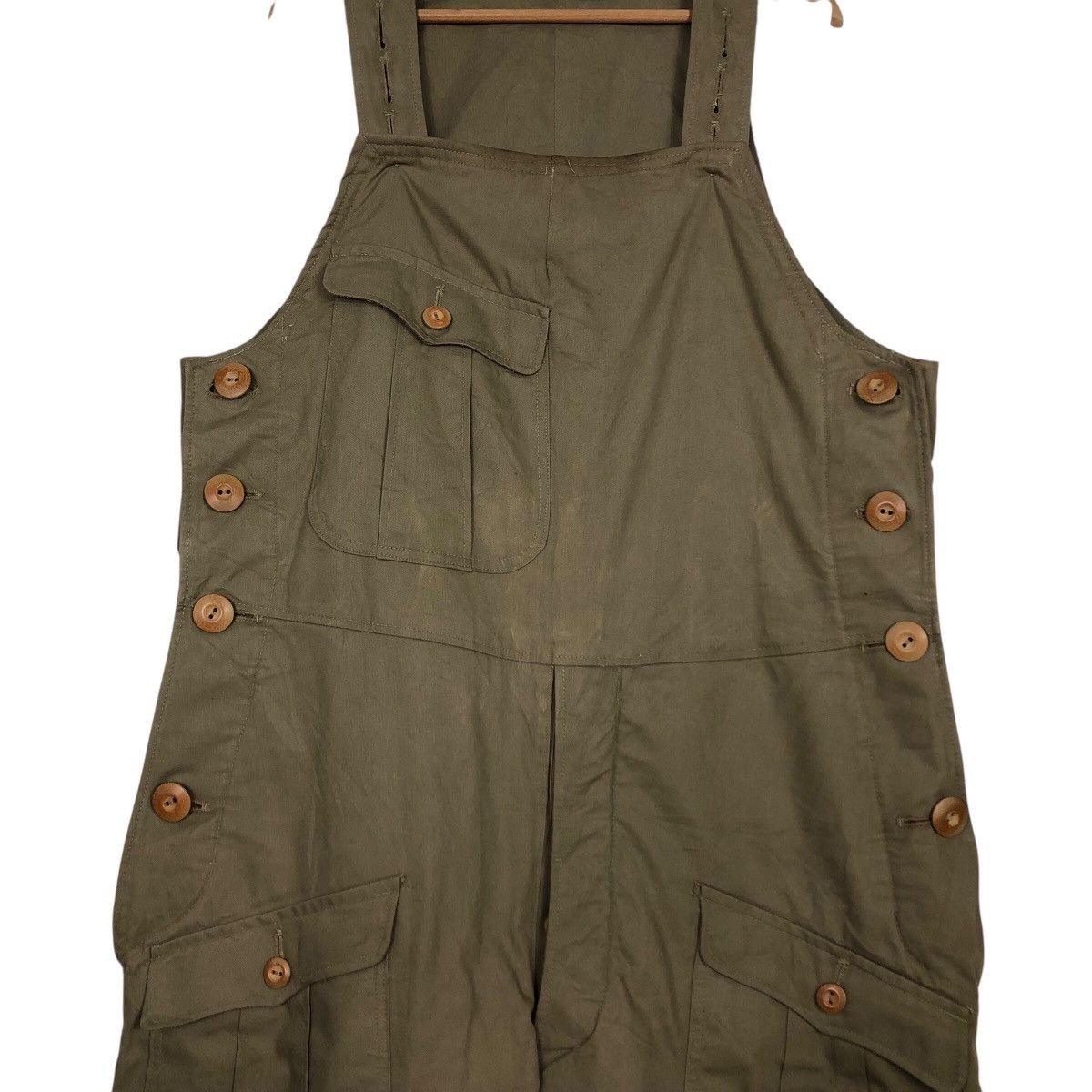 Japanese Brand 📌Vintage Detroit Duck Canvas Worker Coverall Issey Miyake Size US 42 / EU 58 - 9 Thumbnail