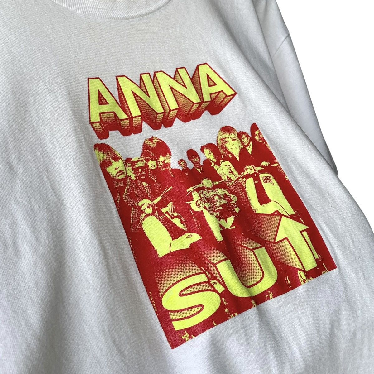Vintage Anna Sui New York Vintage 1990s Mods Designer Tee Size US L / EU 52-54 / 3 - 4 Thumbnail