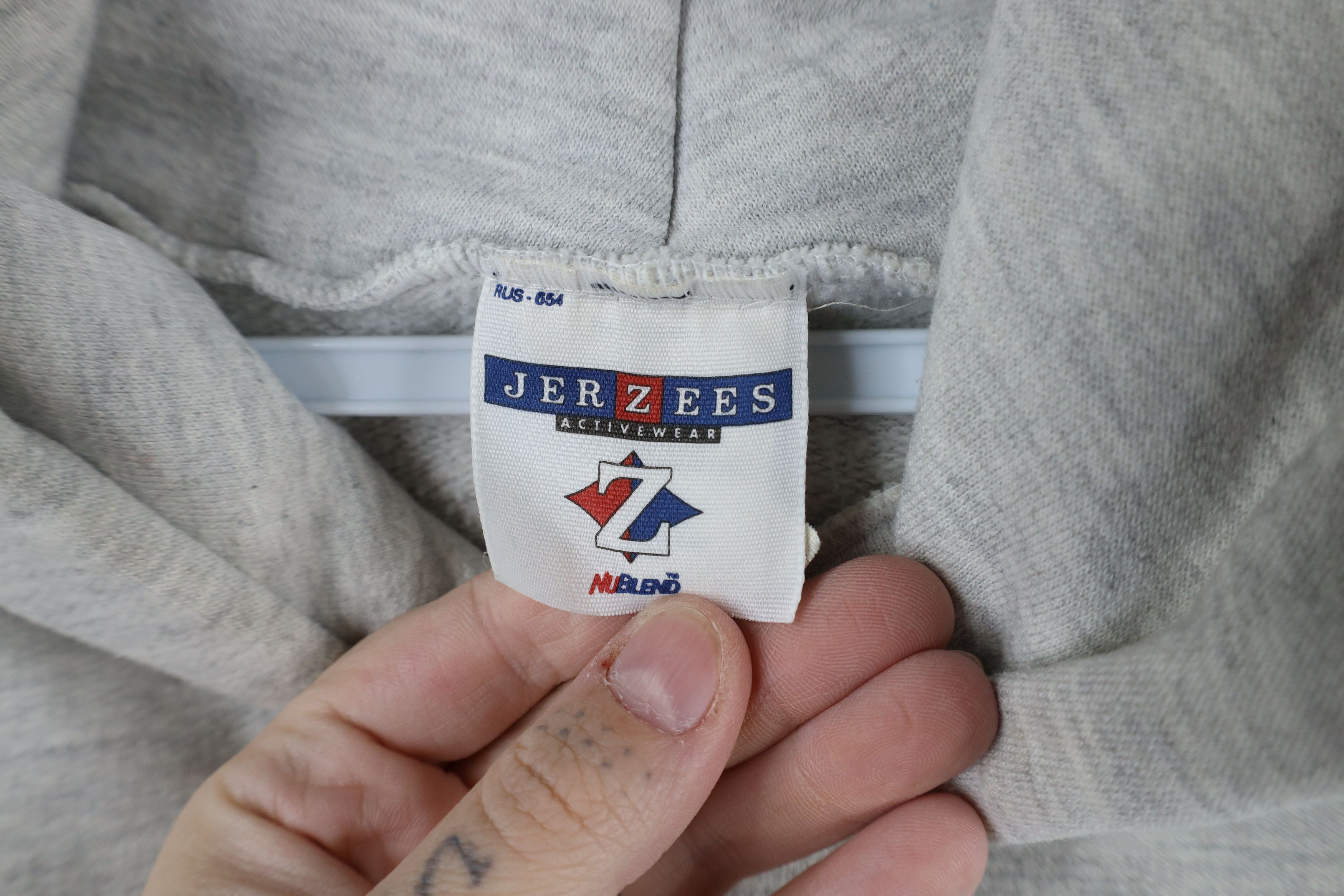 Vintage Vintage 90s Xtreme Articulator Rock Crawlers Hoodie Gray Size US XL / EU 56 / 4 - 11 Thumbnail