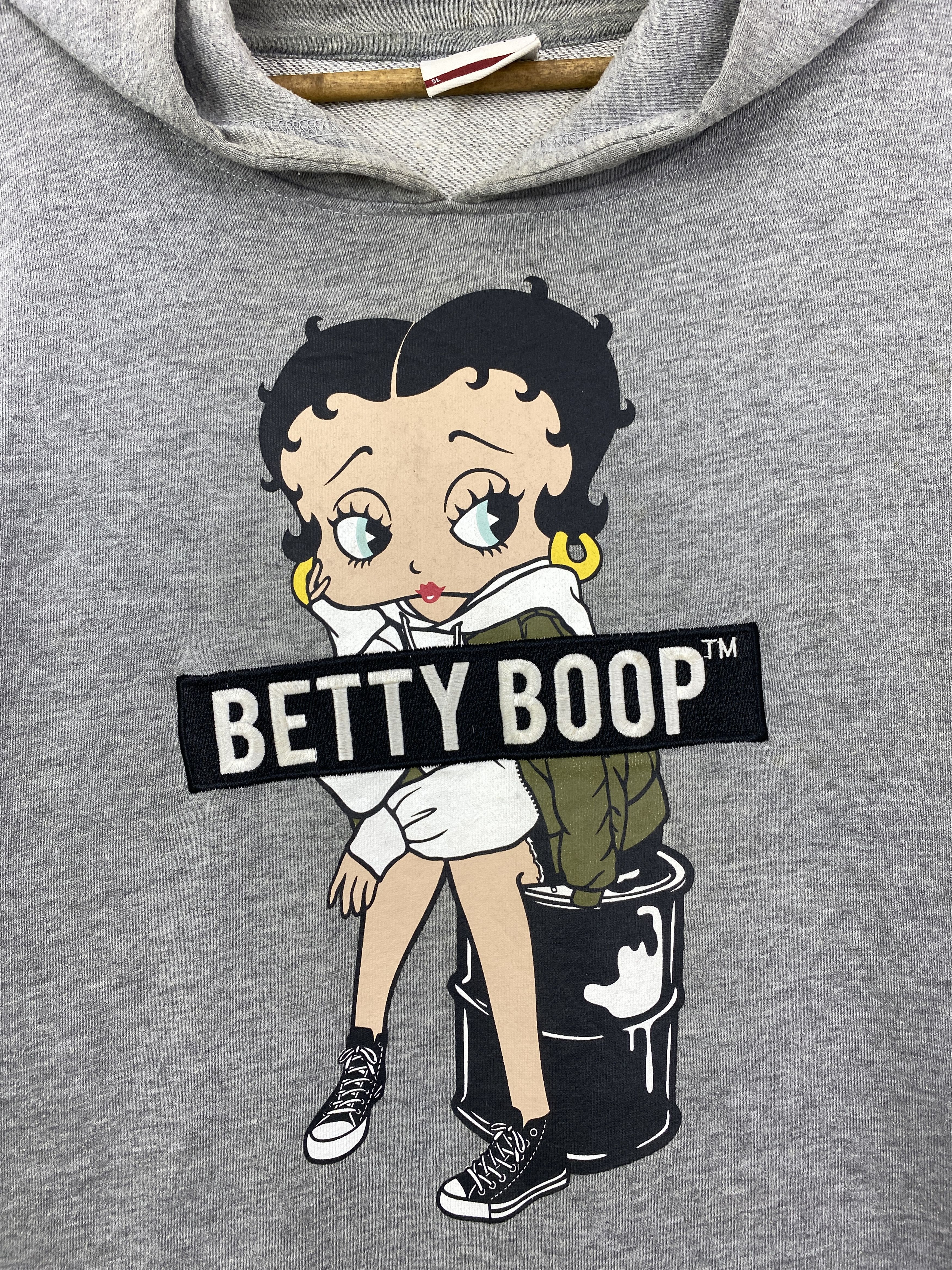 Japanese Brand Vintage Betty Boop Printed Crewneck Sweatshirt SH0095 Size US XXL / EU 58 / 5 - 7 Thumbnail