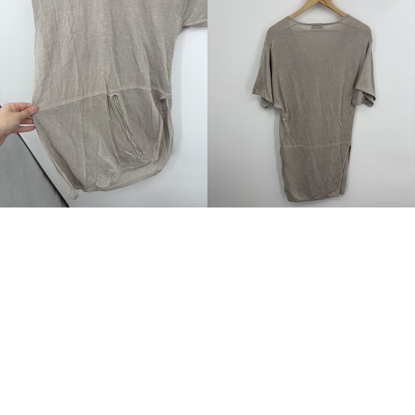 Vintage 100% Capri Linen Tunic Dress Women XS Italy Resort Coastal Beach Boho Shirt Dress Mini Lightweight Pockets Size XS / US 0-2 / IT 36-38 - 8 Thumbnail