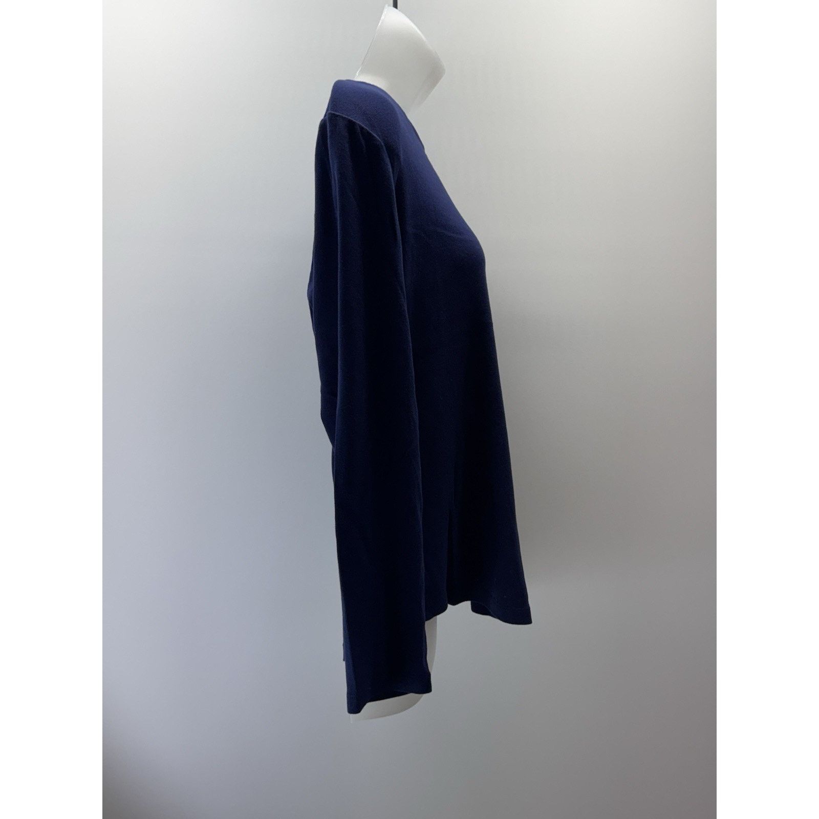 Chicos Chico's Navy Blue Pullover Women’s Large 2 Size L / US 10 / IT 46 - 2 Thumbnail