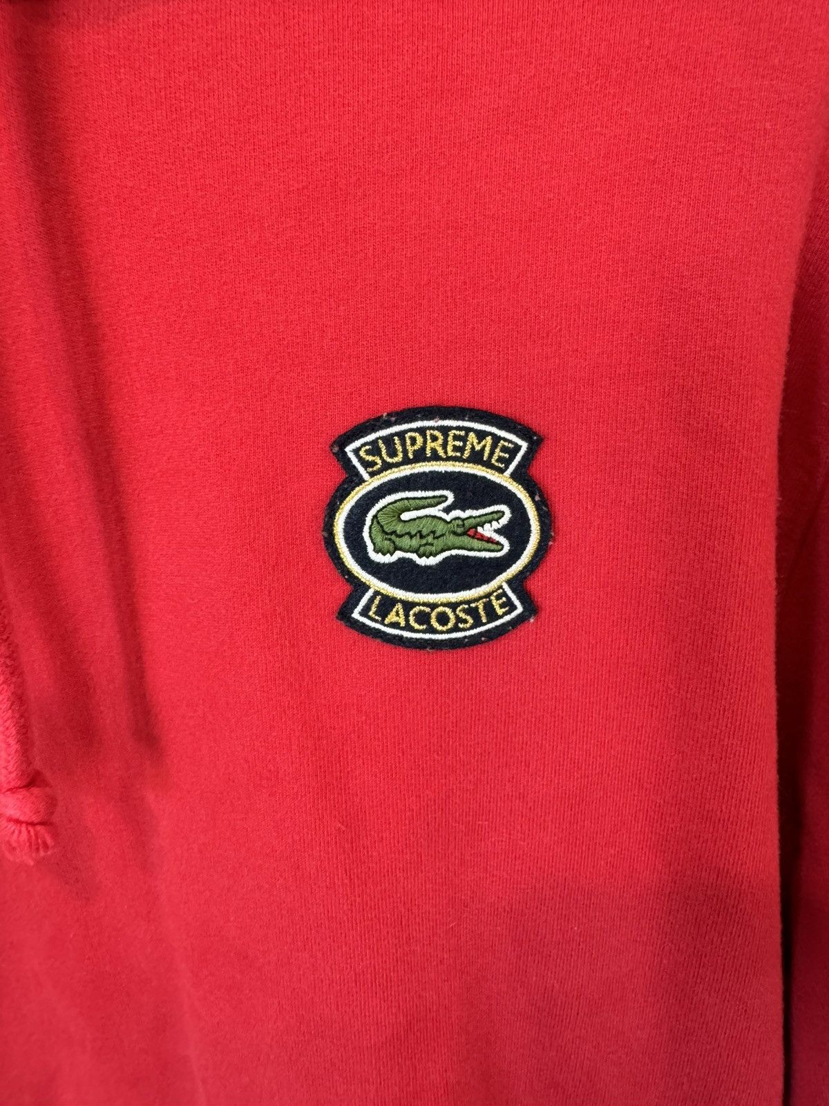 Lacoste × Supreme Supreme lacoste Logo hoodie Size US S / EU 44-46 / 1 - 2 Thumbnail