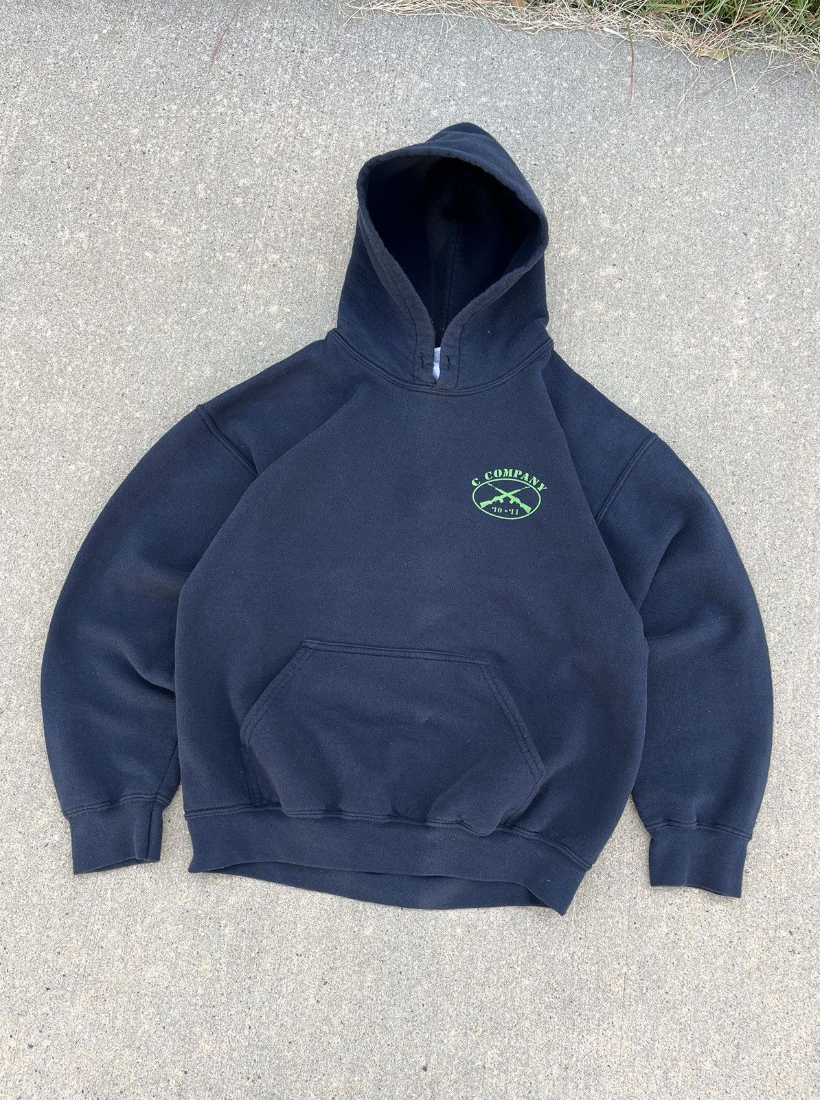 Vintage Vintage 00’s C Company “Nothing But The Best” Boxy Hoodie Size US M / EU 48-50 / 2 - 4 Thumbnail