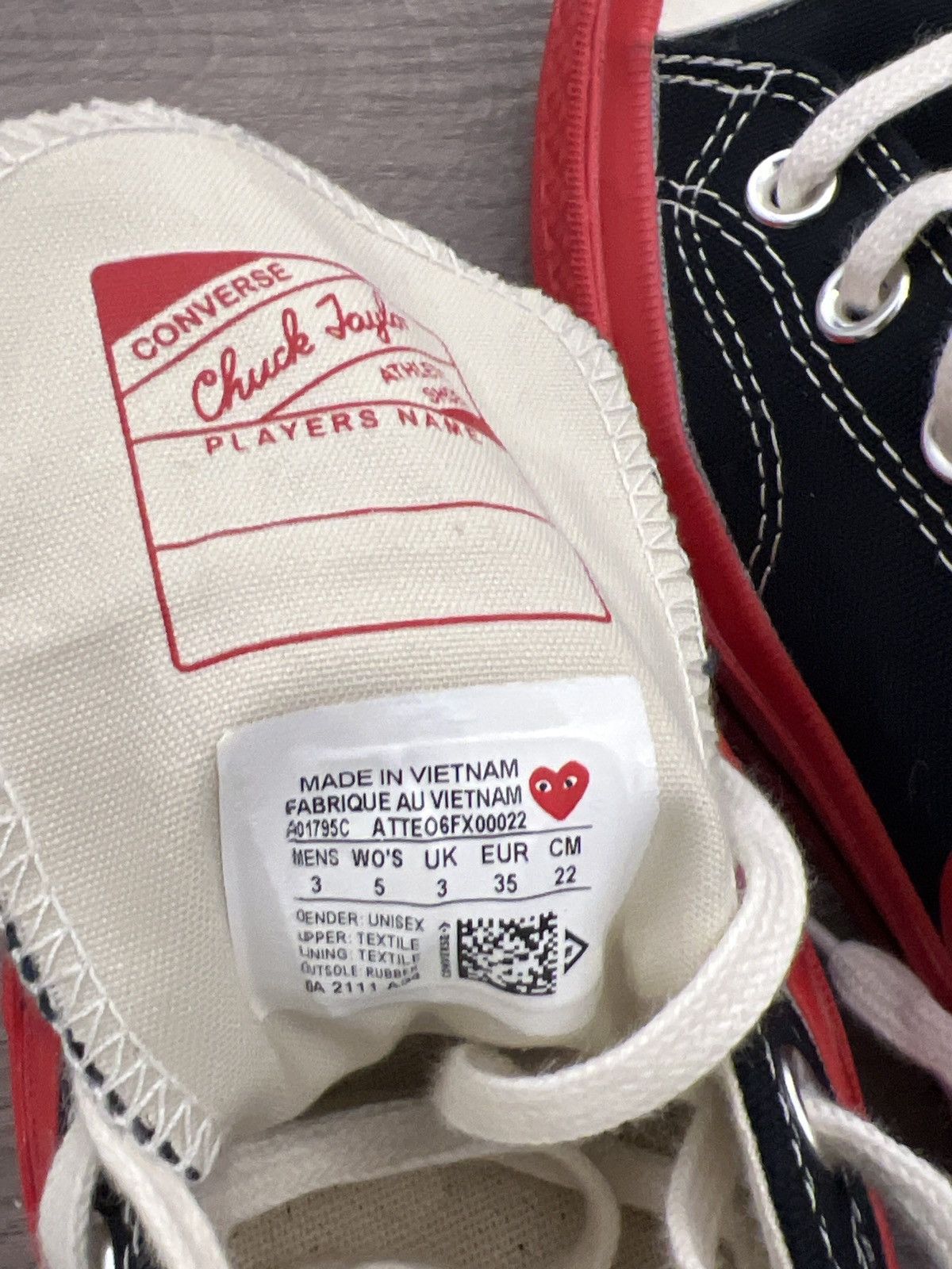 Comme des Garcons Comme Des Garcons Converse Low-Top Size US 5 / IT 35 - 4 Thumbnail