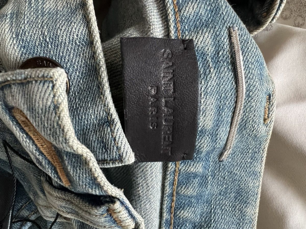 Saint Laurent Paris D02 destroyed jeans Sz28 Size US 28 / EU 44 - 7 Thumbnail
