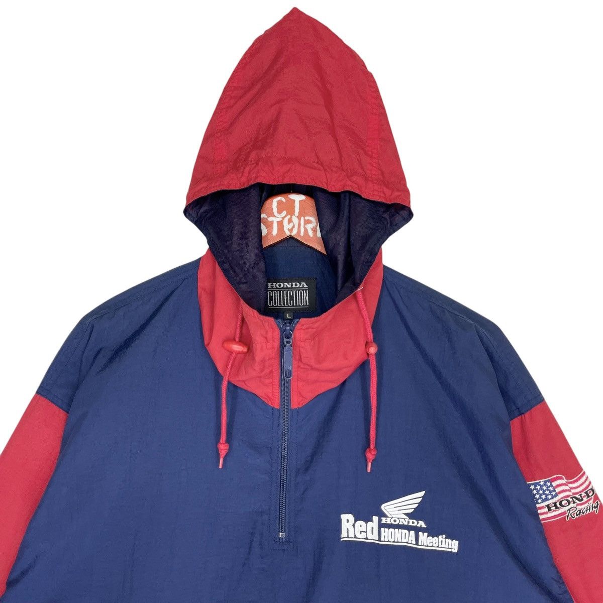 Honda × Vintage Vintage Honda Racing Meeting Pullover Hoodie Size US L / EU 52-54 / 3 - 3 Thumbnail