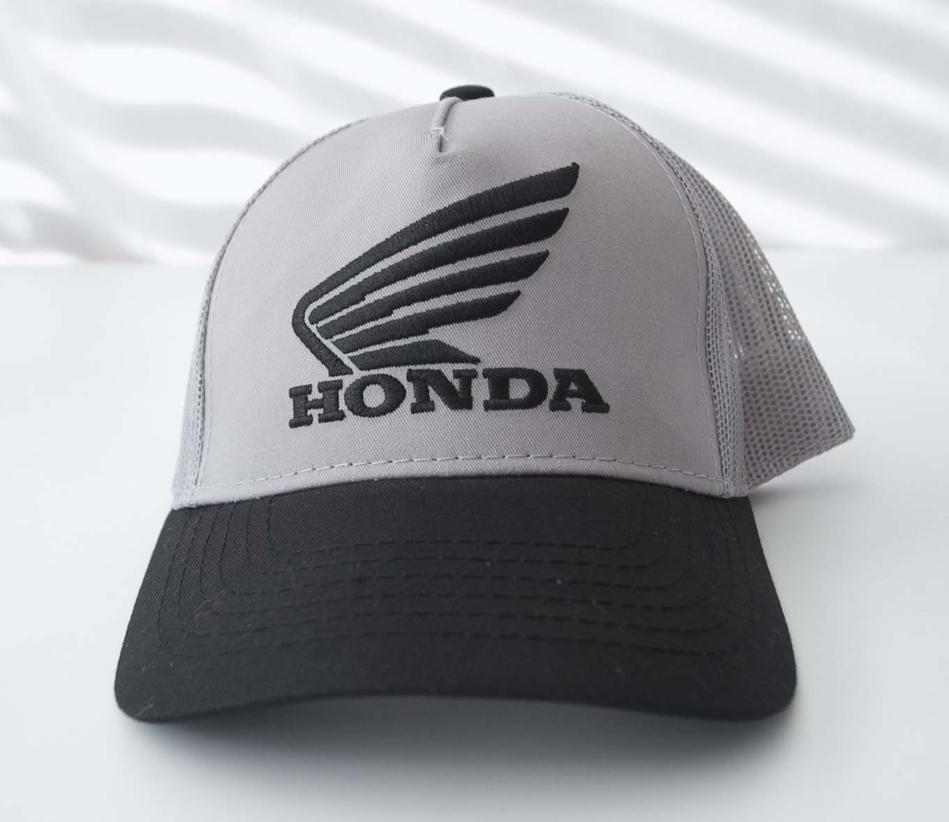 Honda Honda Hat Cap Snapback Mesh Gray Wing Logo Size ONE SIZE - 1 Thumbnail