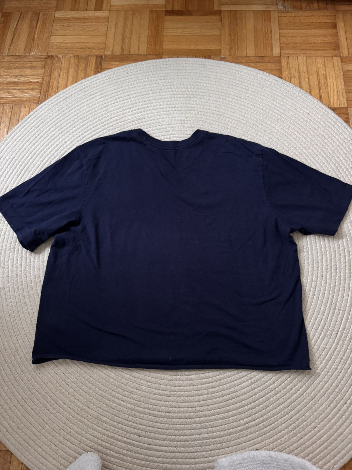 Nike Nike cropped oversized tee size M in blue Size M / US 6-8 / IT 42-44 - 3 Thumbnail