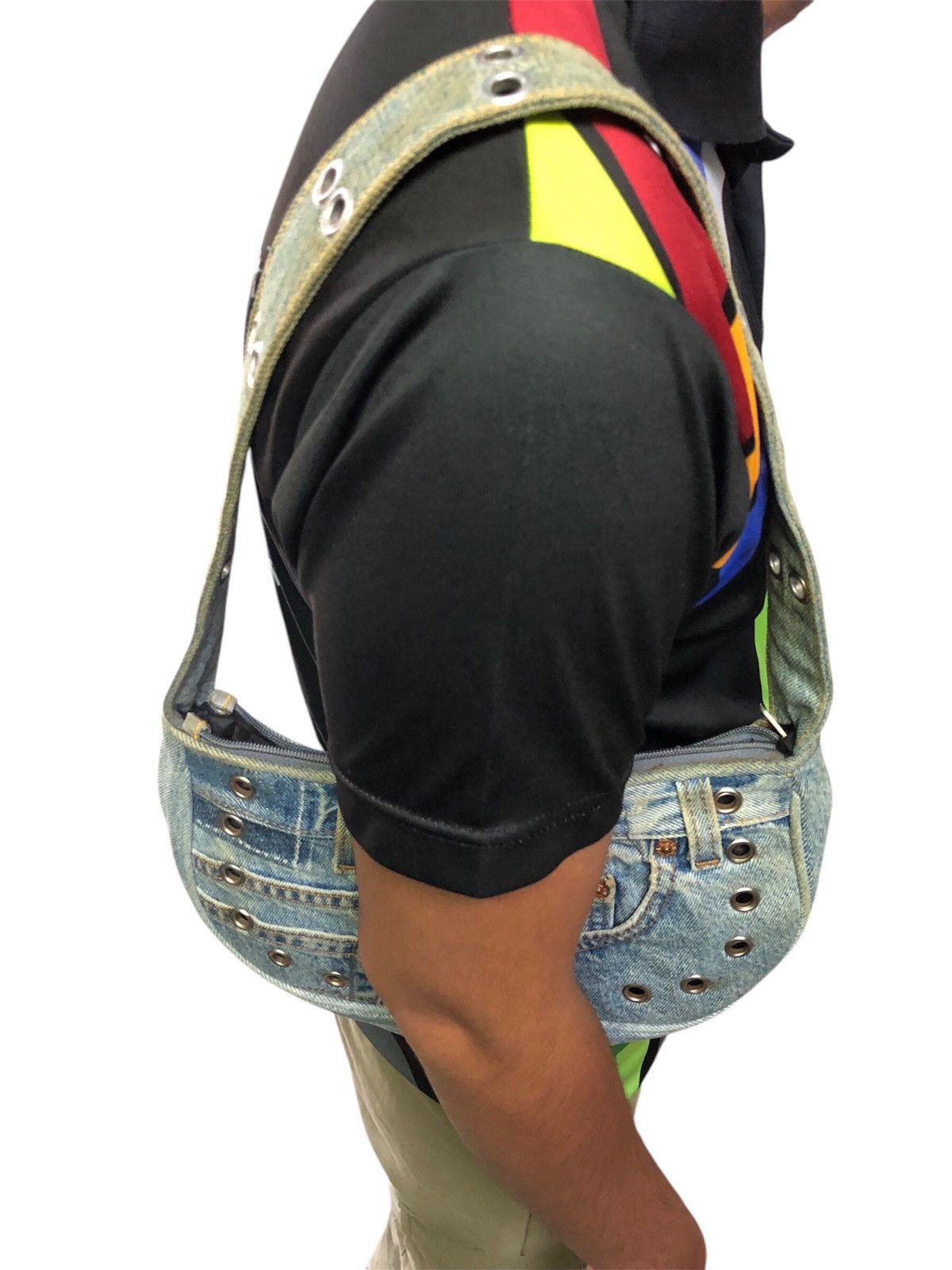 Levi's Vintage diy Levi’s Denim Handbag y2k Size ONE SIZE - 13 Thumbnail