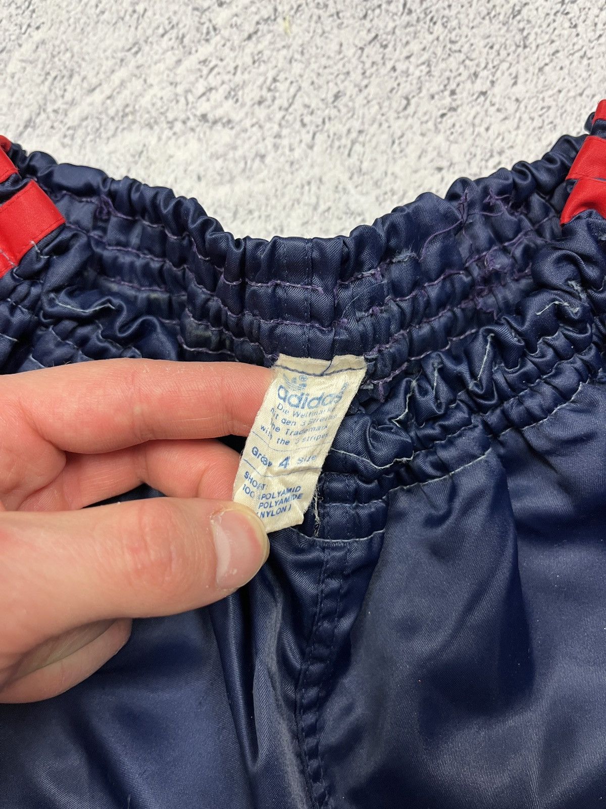 Adidas Vintage 80’s Adidas Training Shorts Made In West Germany Size 25" / US 0 / IT 36 - 5 Thumbnail