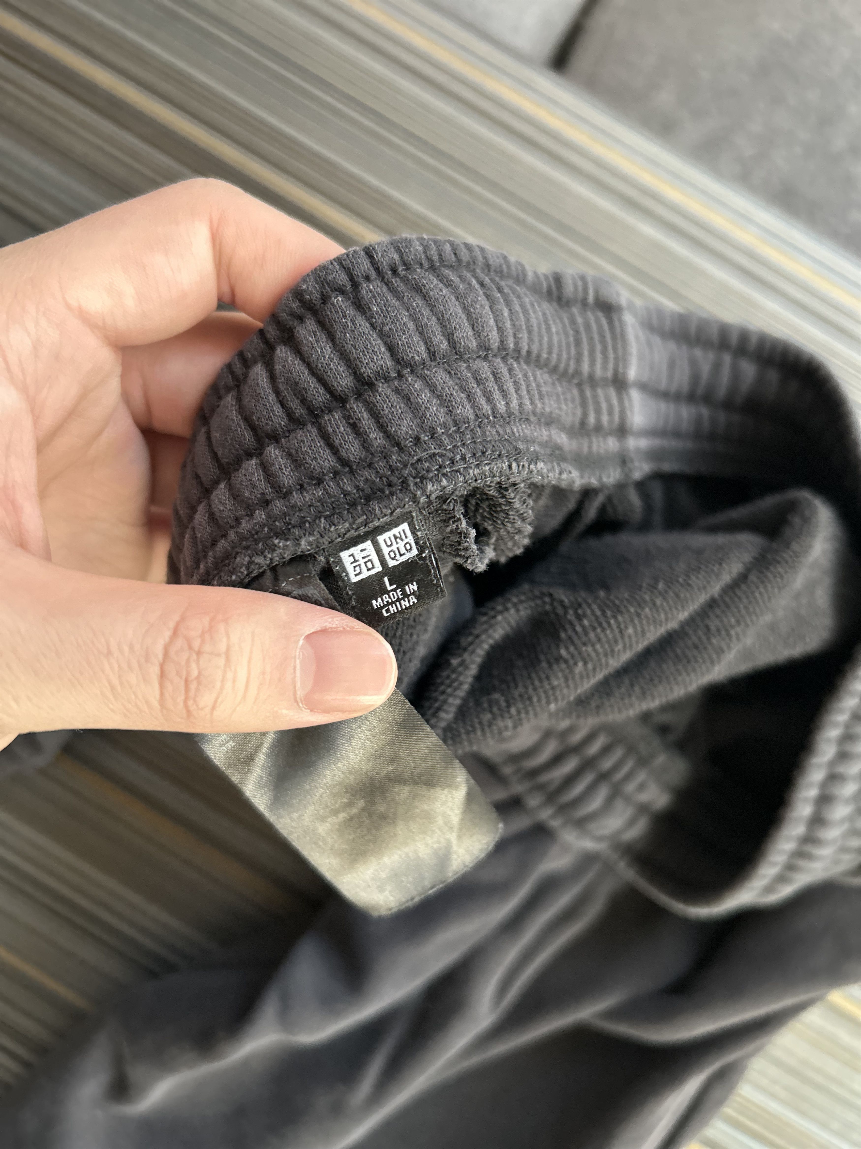 Uniqlo Uniqlo Grey sweatpants Size 35" - 6 Thumbnail