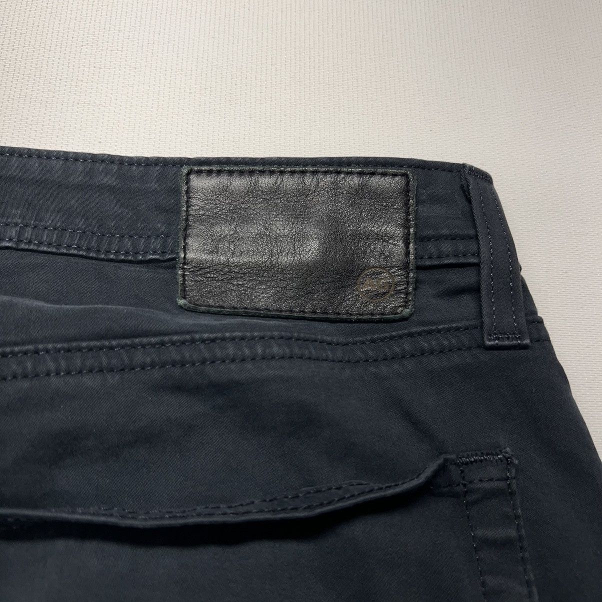 AG Adriano Goldschmied AG Adriano Goldschmied Pants Black Tellis Modern Slim Size US 36 / EU 52 - 14 Thumbnail