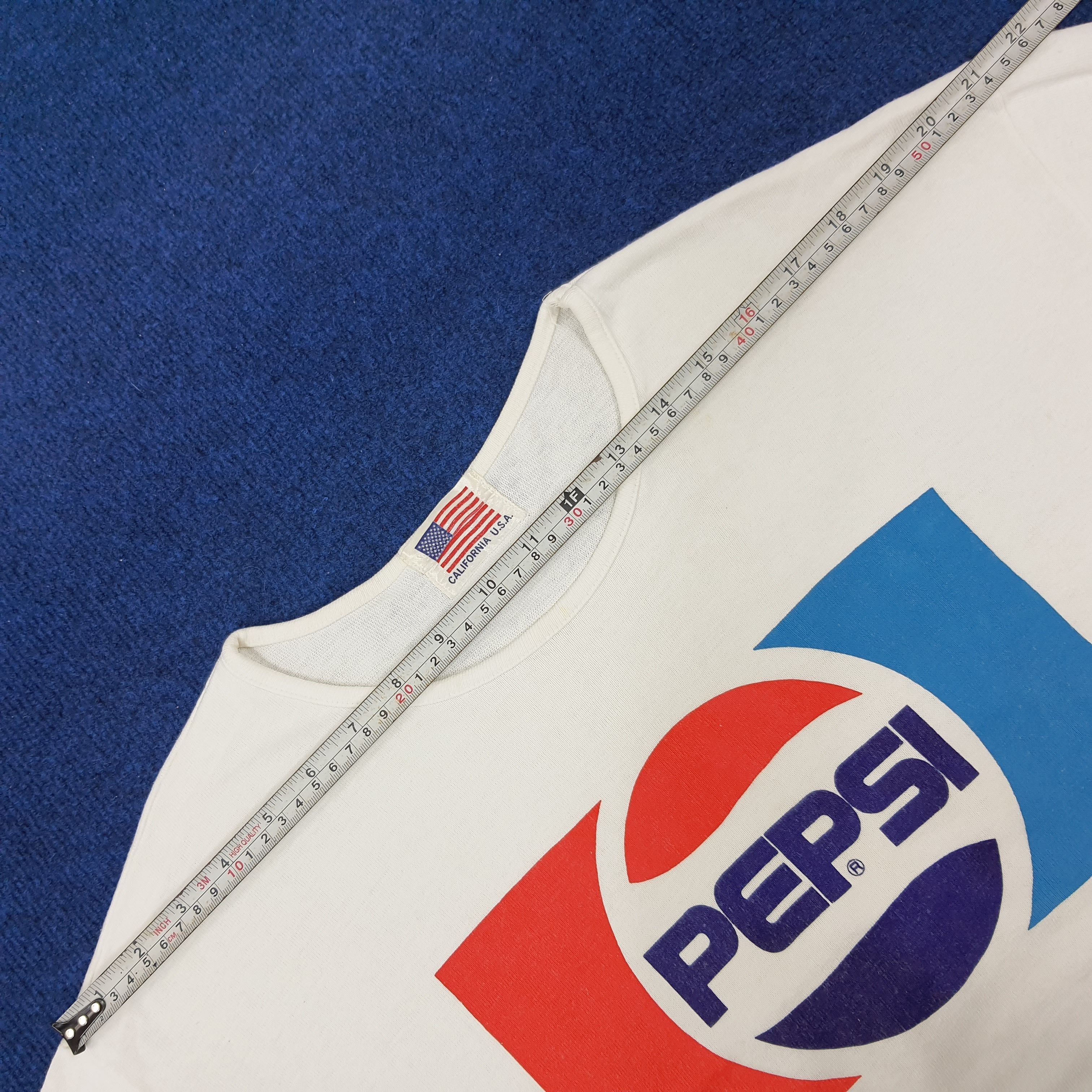 Pepsi × Vintage Vintage PEPSI Long Sleeve Tshirt Size US M / EU 48-50 / 2 - 9 Thumbnail