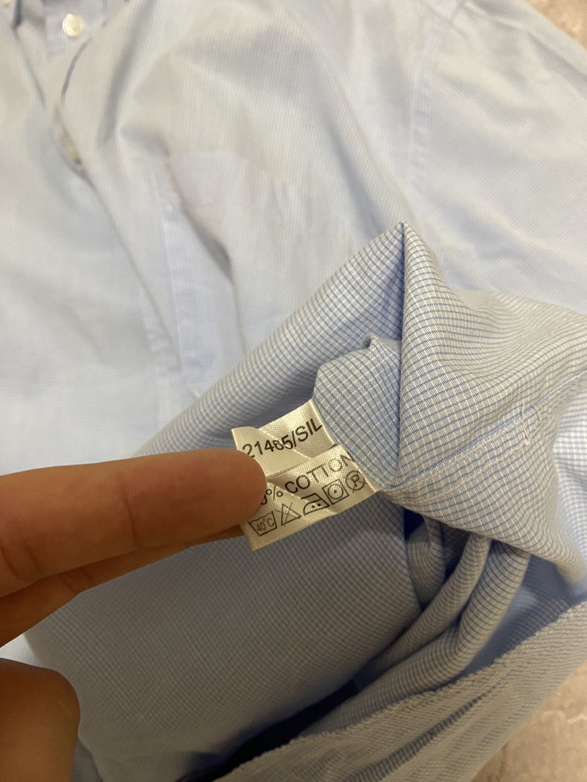 Yves Saint Laurent Yves Saint Laurent Pour Bomme Short Sleeve Shirt Button Up Size US L / EU 52-54 / 3 - 13 Thumbnail