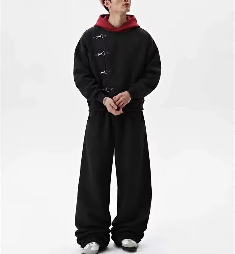 Japanese Brand Japanese Style Itadori Oversized Button Hoodie Jacket Size US L / EU 52-54 / 3 - 4 Thumbnail