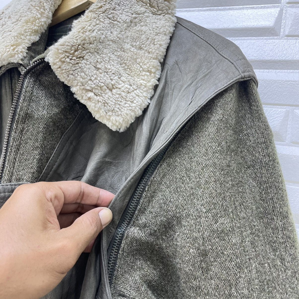 Genuine Leather Leather Jacket Longhi Made In Italy Detachable Sleeve Jacket Size US M / EU 48-50 / 2 - 4 Thumbnail