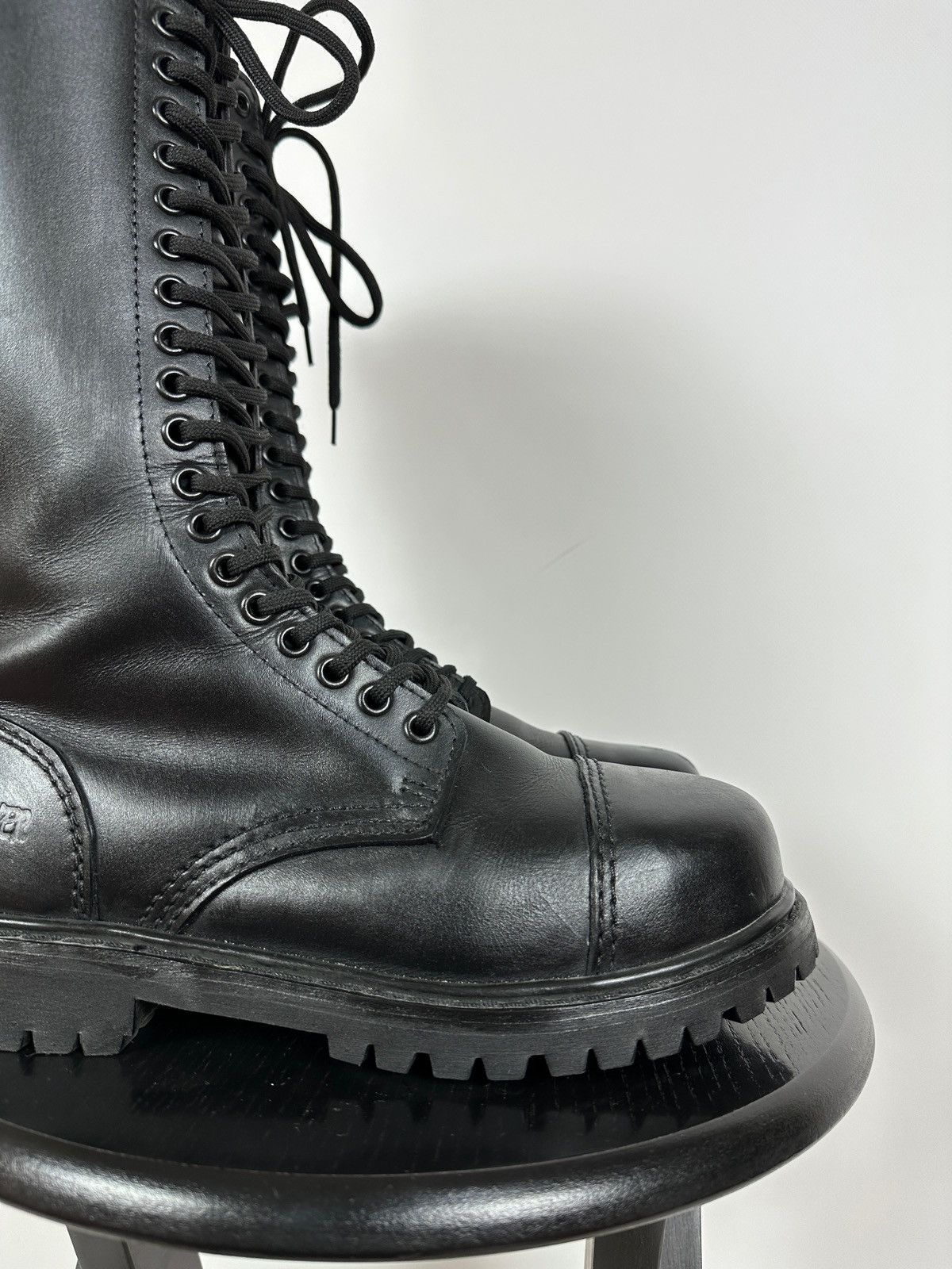 Vintage Vintage Undercover High Leather Steel Toe England Boots Size US 7.5 / EU 40-41 - 15 Thumbnail