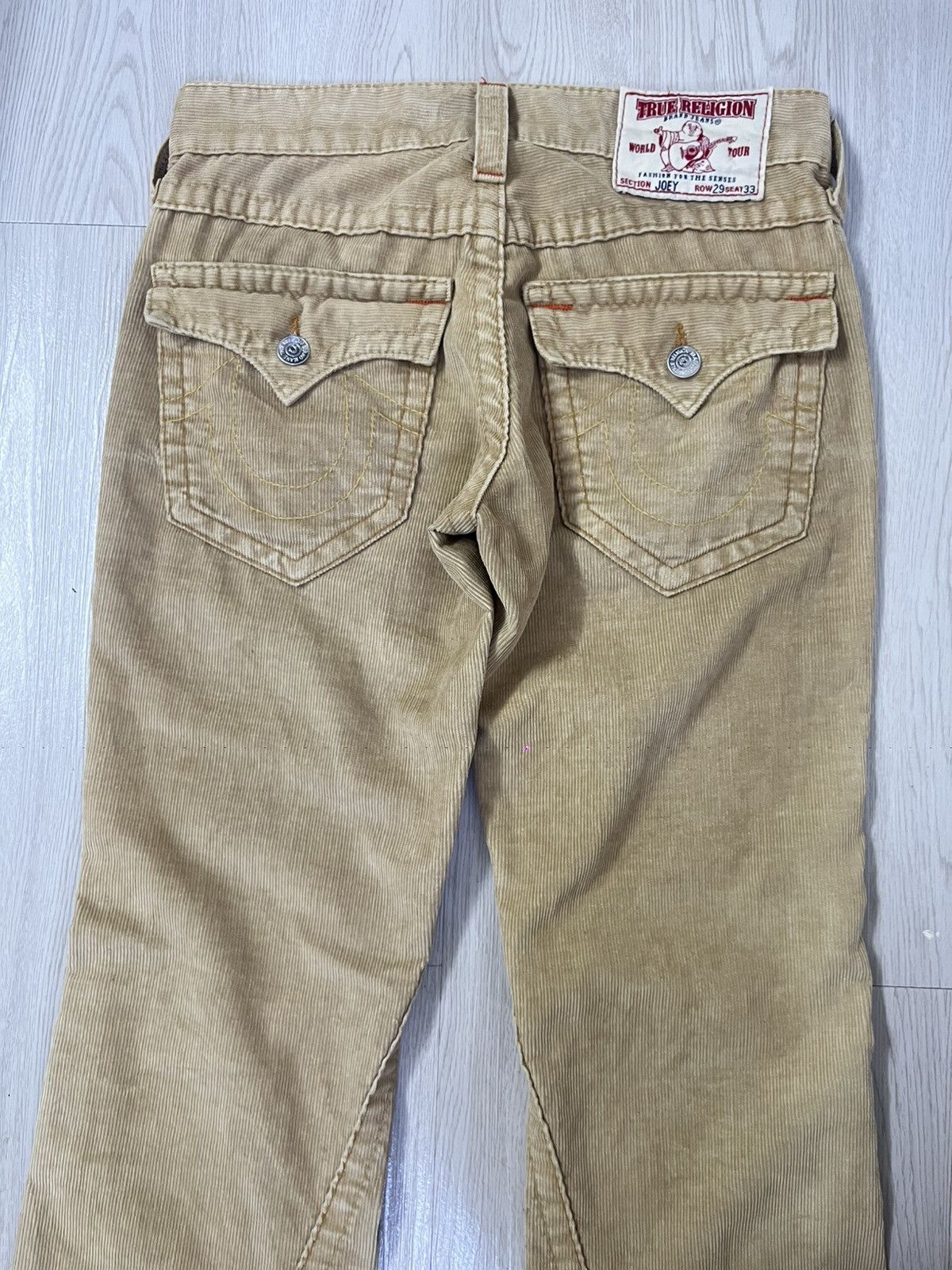 True Religion Vintage True Religion Corduroy Flared Pant Size US 32 / EU 48 - 6 Thumbnail